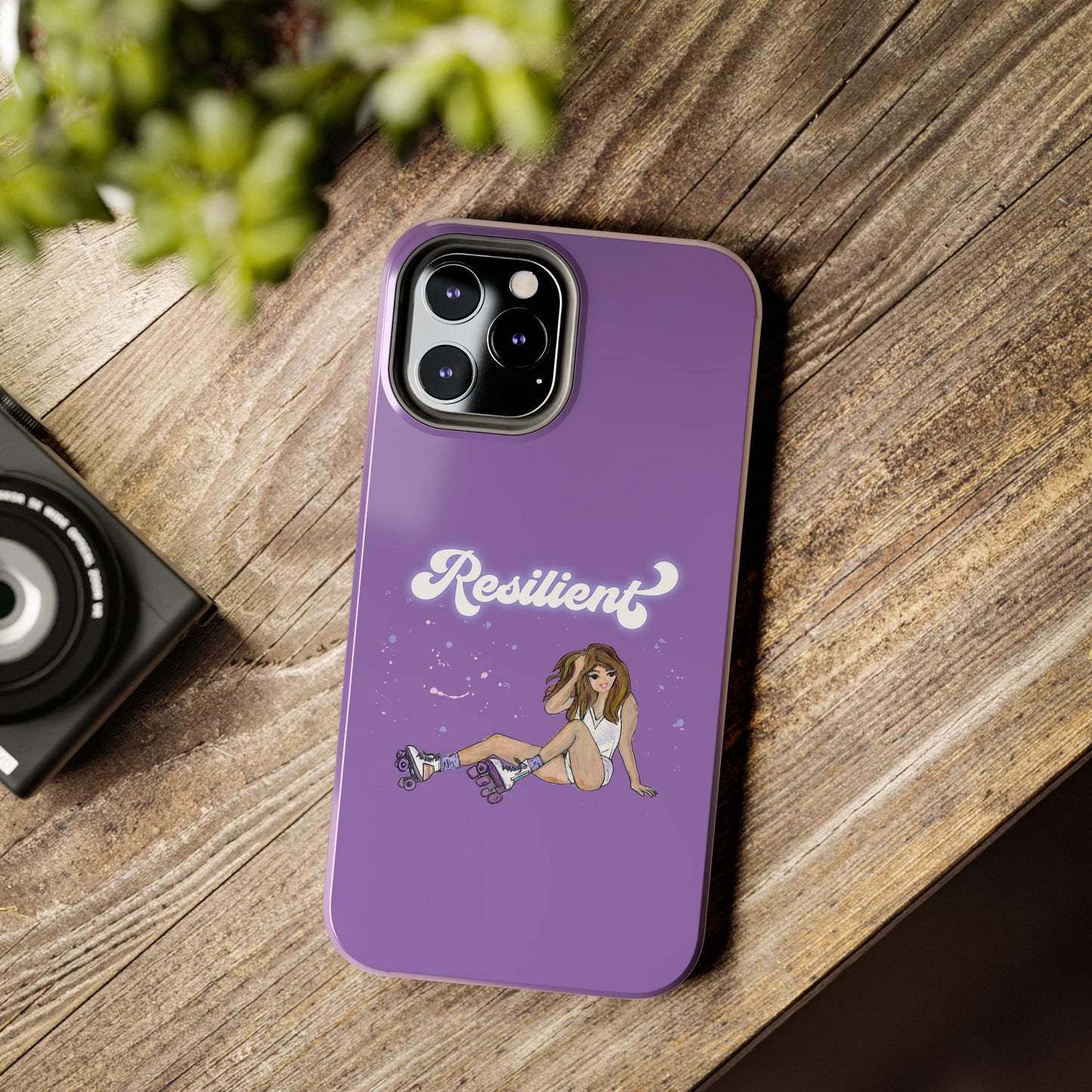 Resilient - Purple Tough Phone Case