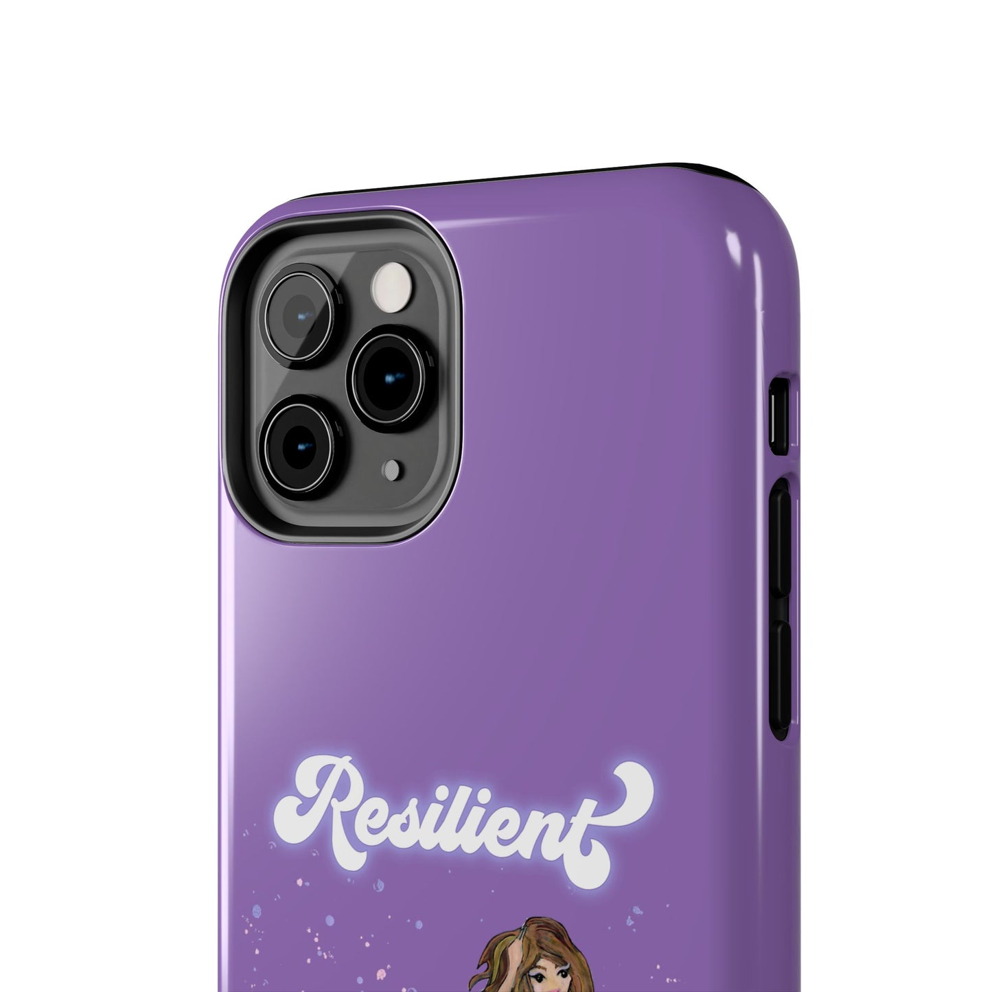 Resilient - Purple Tough Phone Case