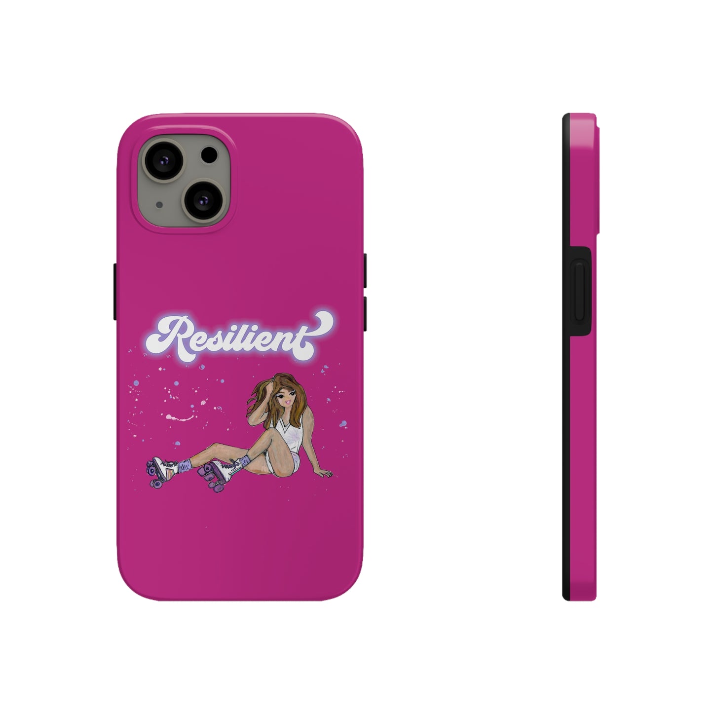 Resilient - Magenta Tough Phone Case