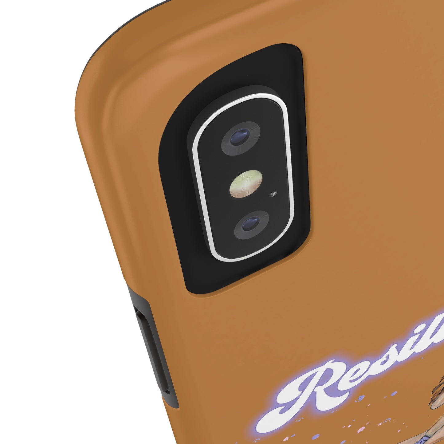 Resilient - Vintage Golden Brown Tough Phone Case