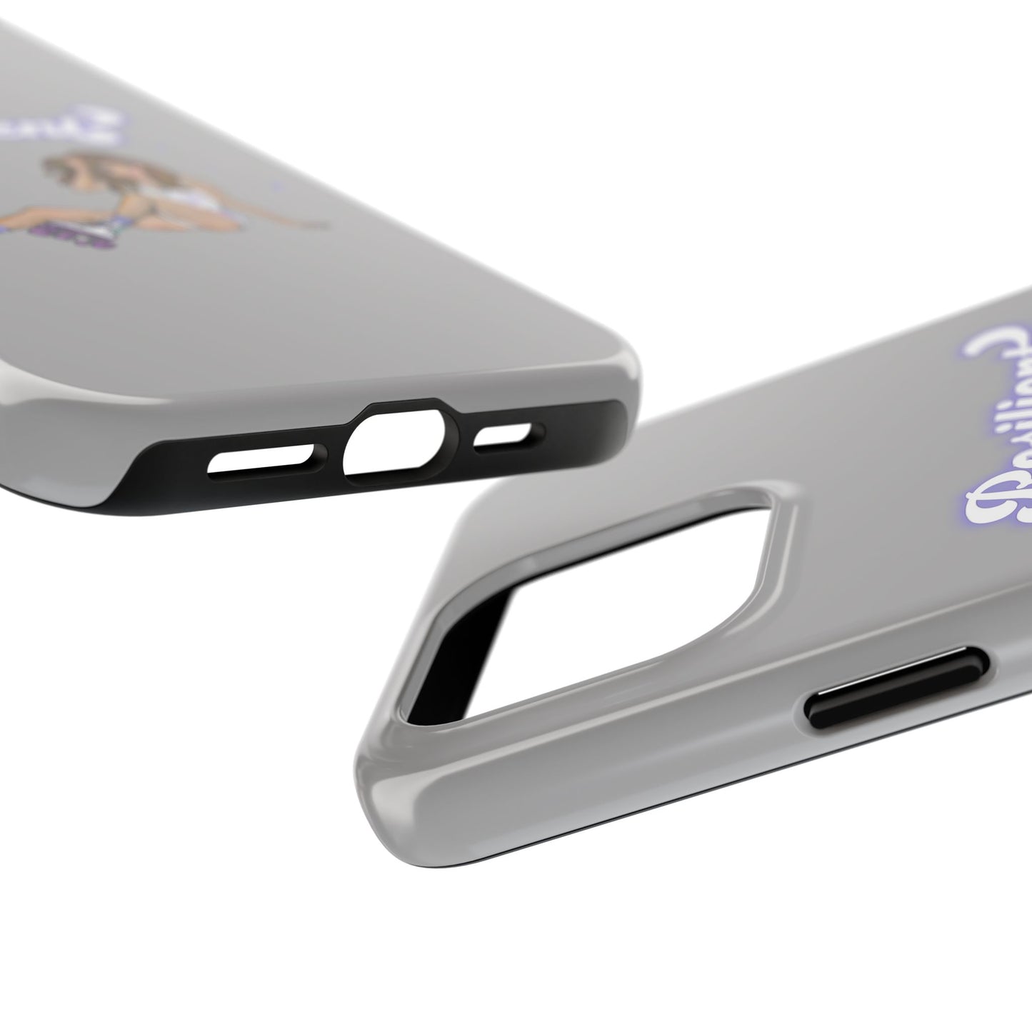 Resilient - Silvery Tough Phone Case