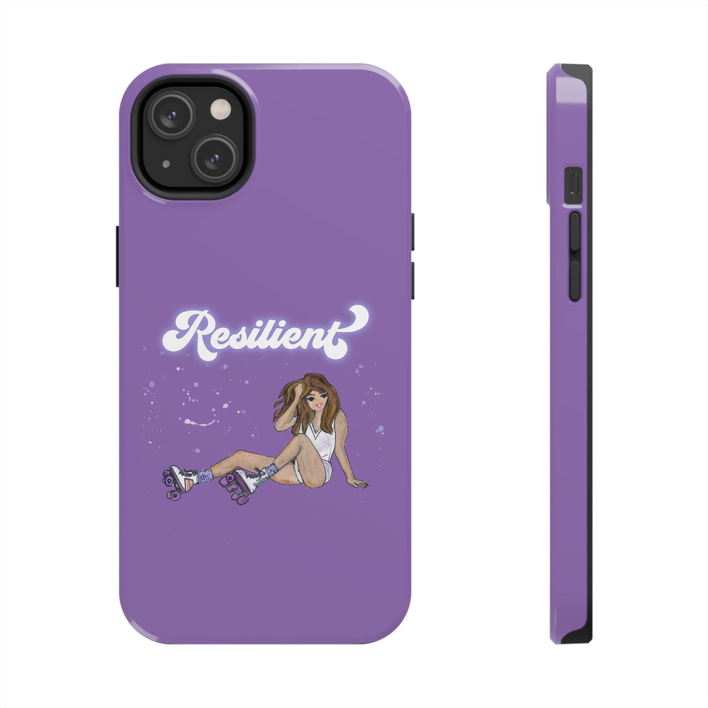 Resilient - Purple Tough Phone Case