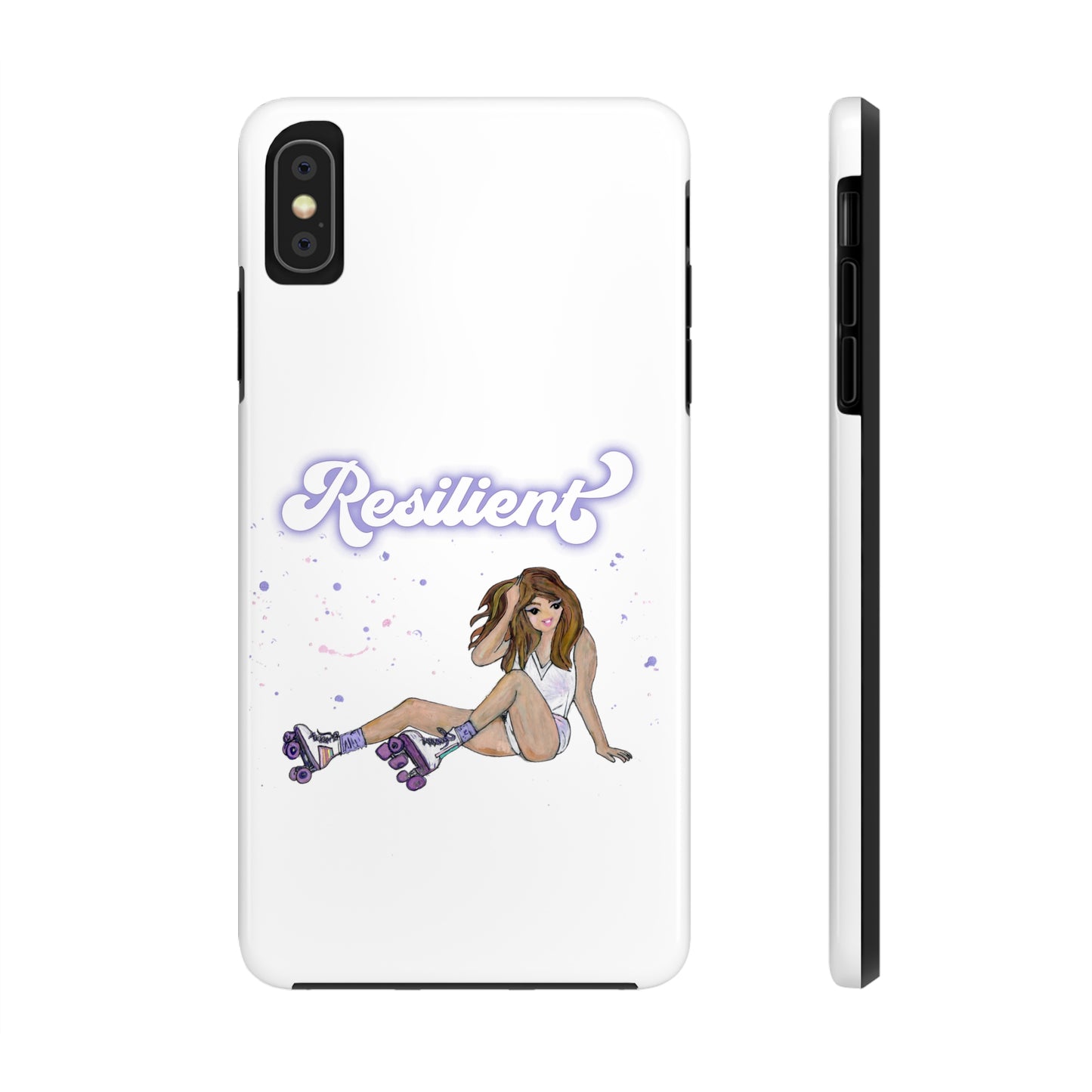 Resilient - White Tough Phone Case