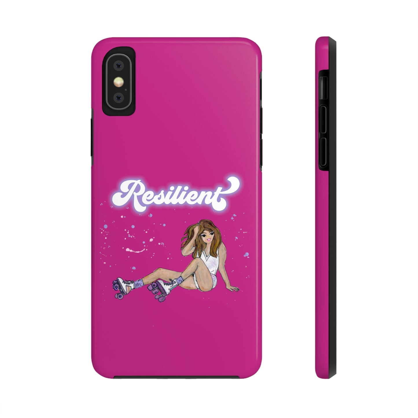 Resilient - Magenta Tough Phone Case