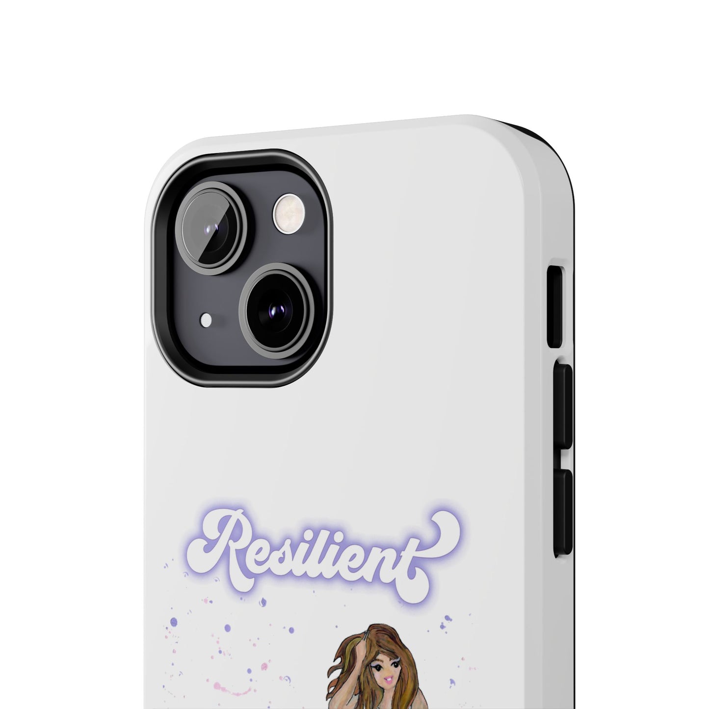 Resilient - White Tough Phone Case