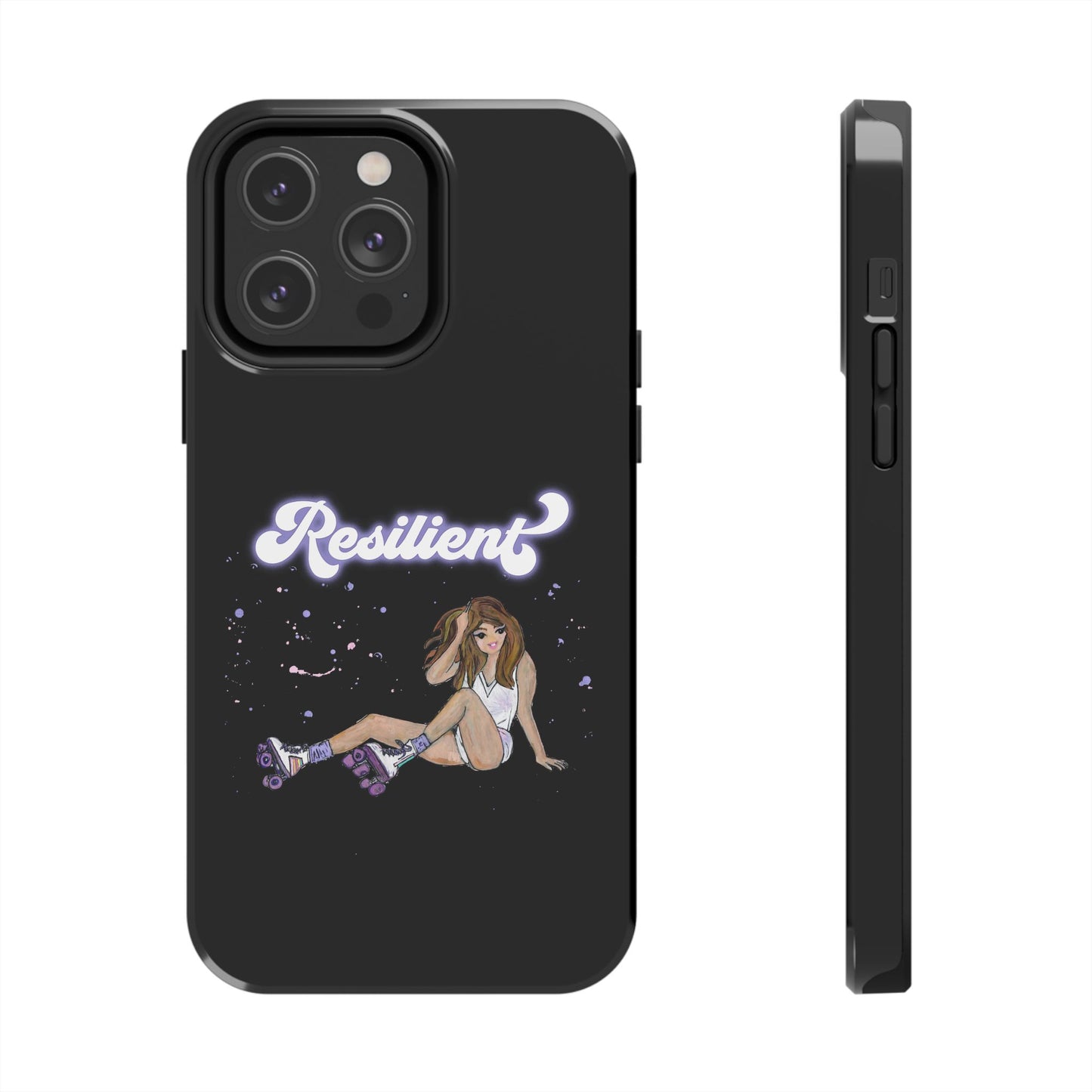 Resilient - Black Tough Phone Case