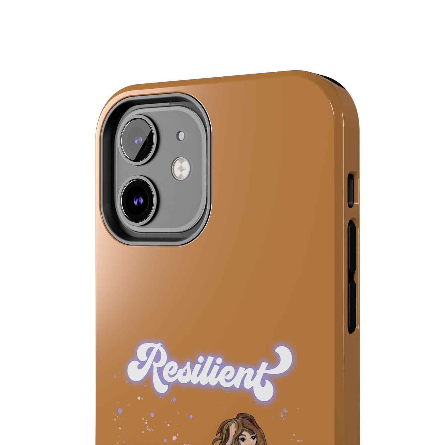 Resilient - Vintage Golden Brown Tough Phone Case