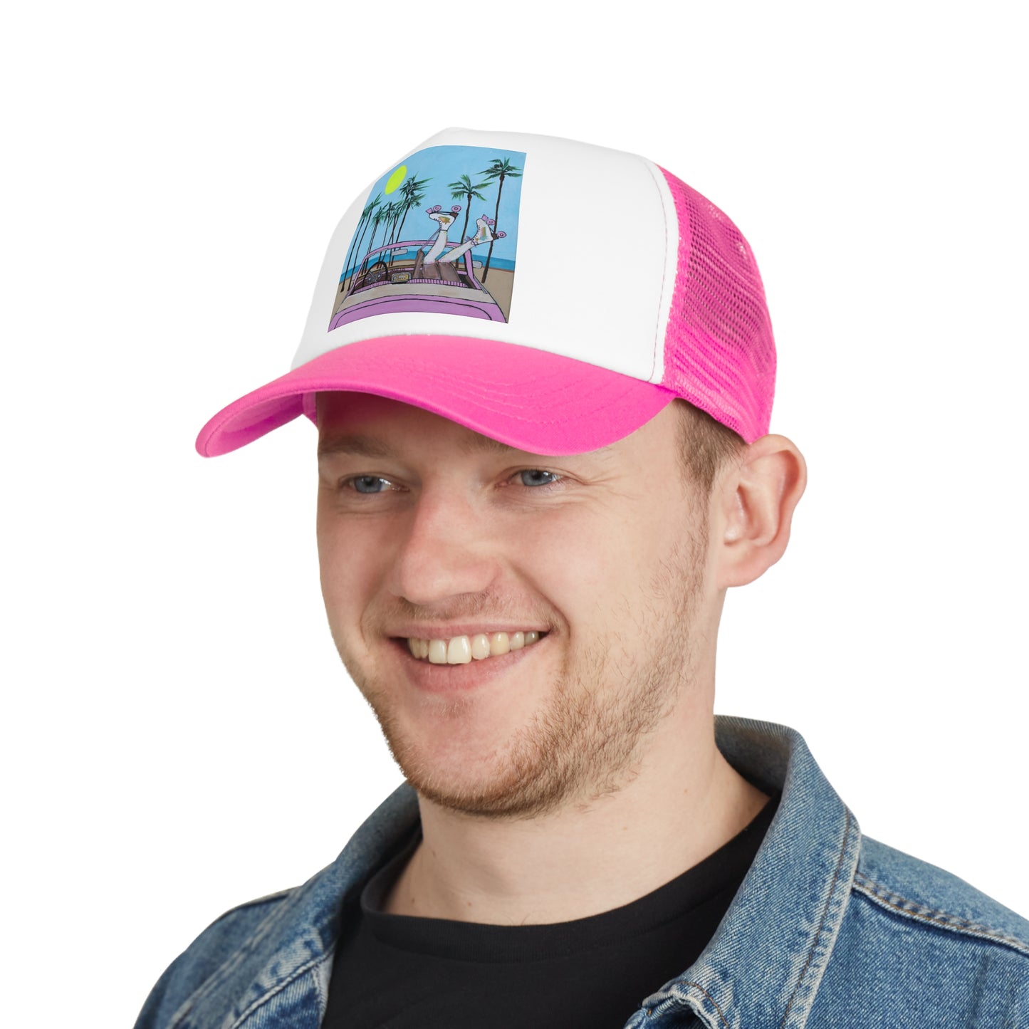 Beach Day Mesh Cap