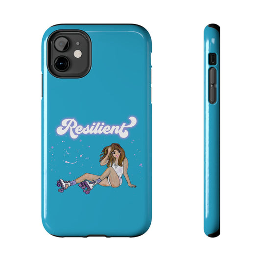 Resilient - Turquoise Tough Phone Case