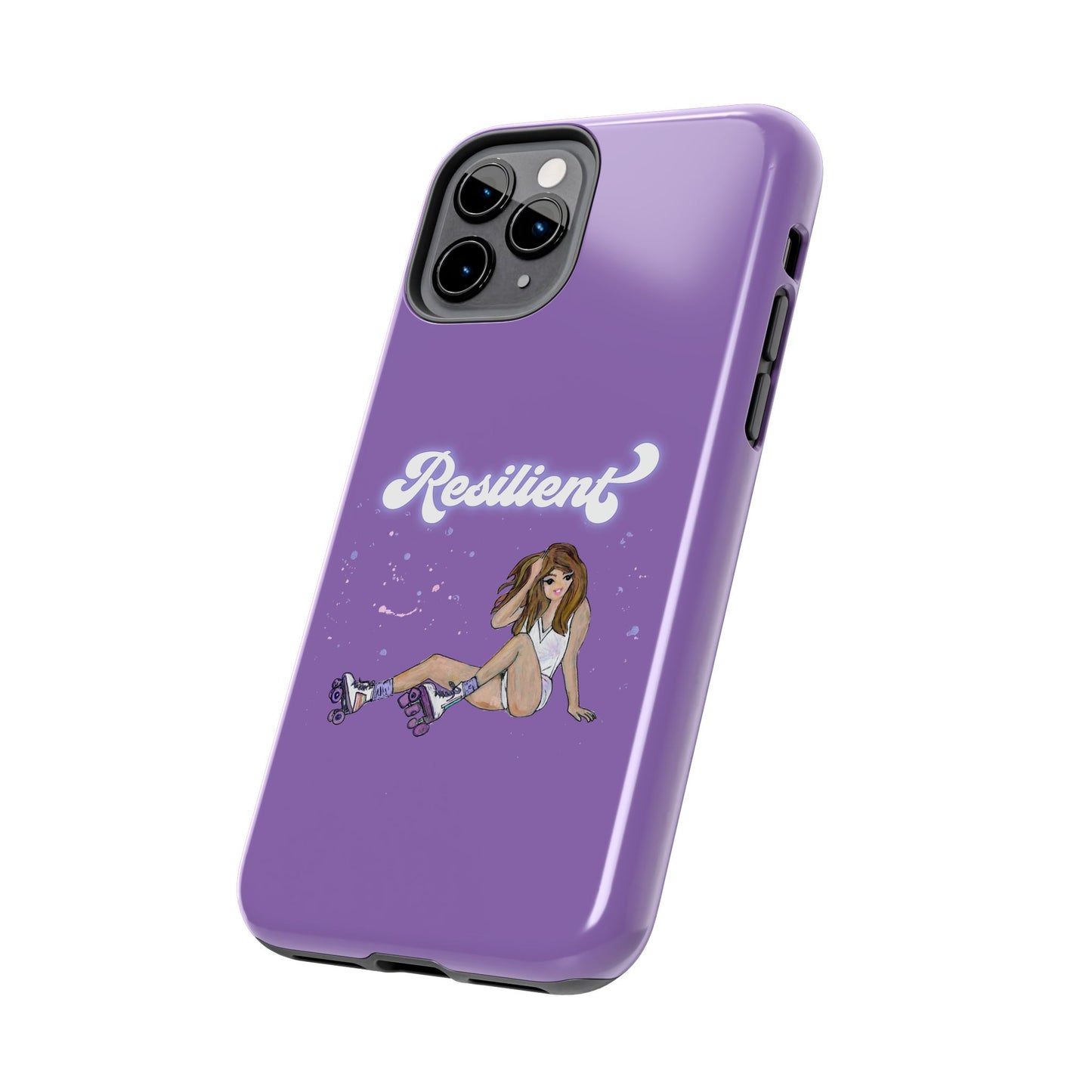 Resilient - Purple Tough Phone Case