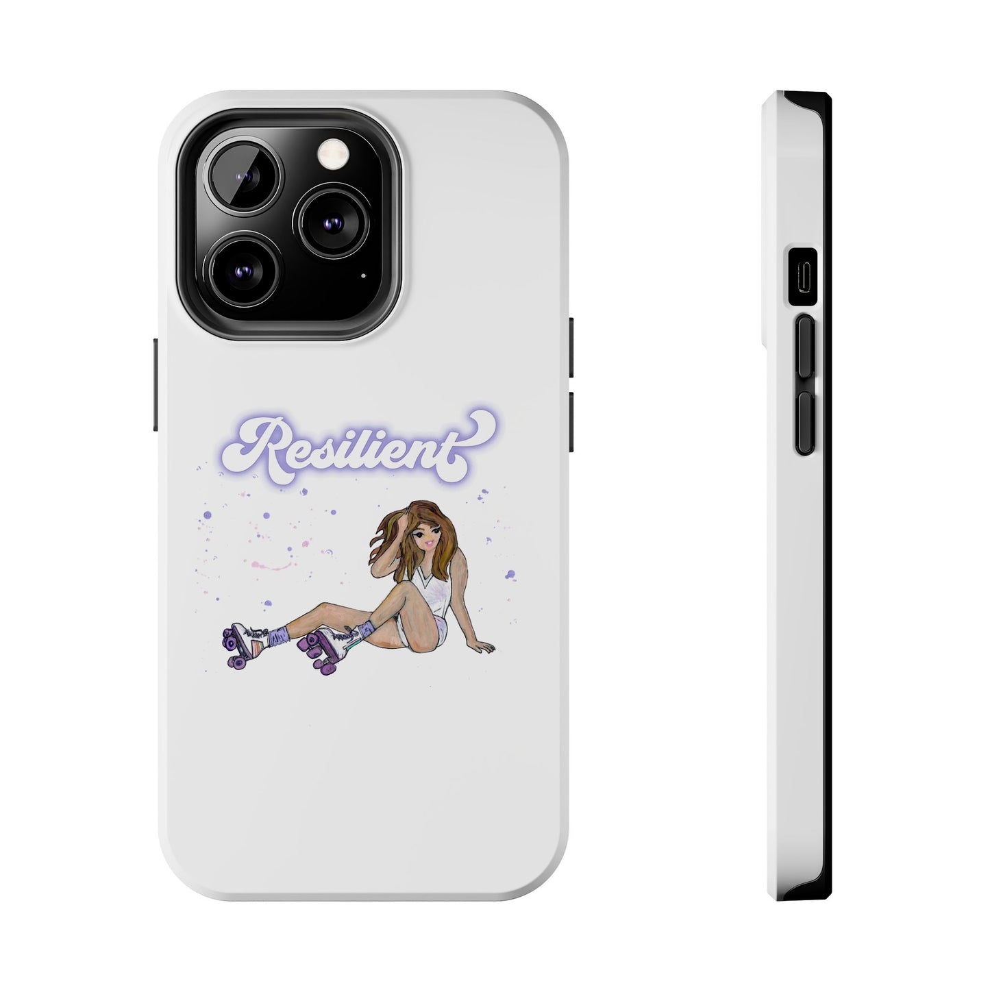 Resilient - White Tough Phone Case