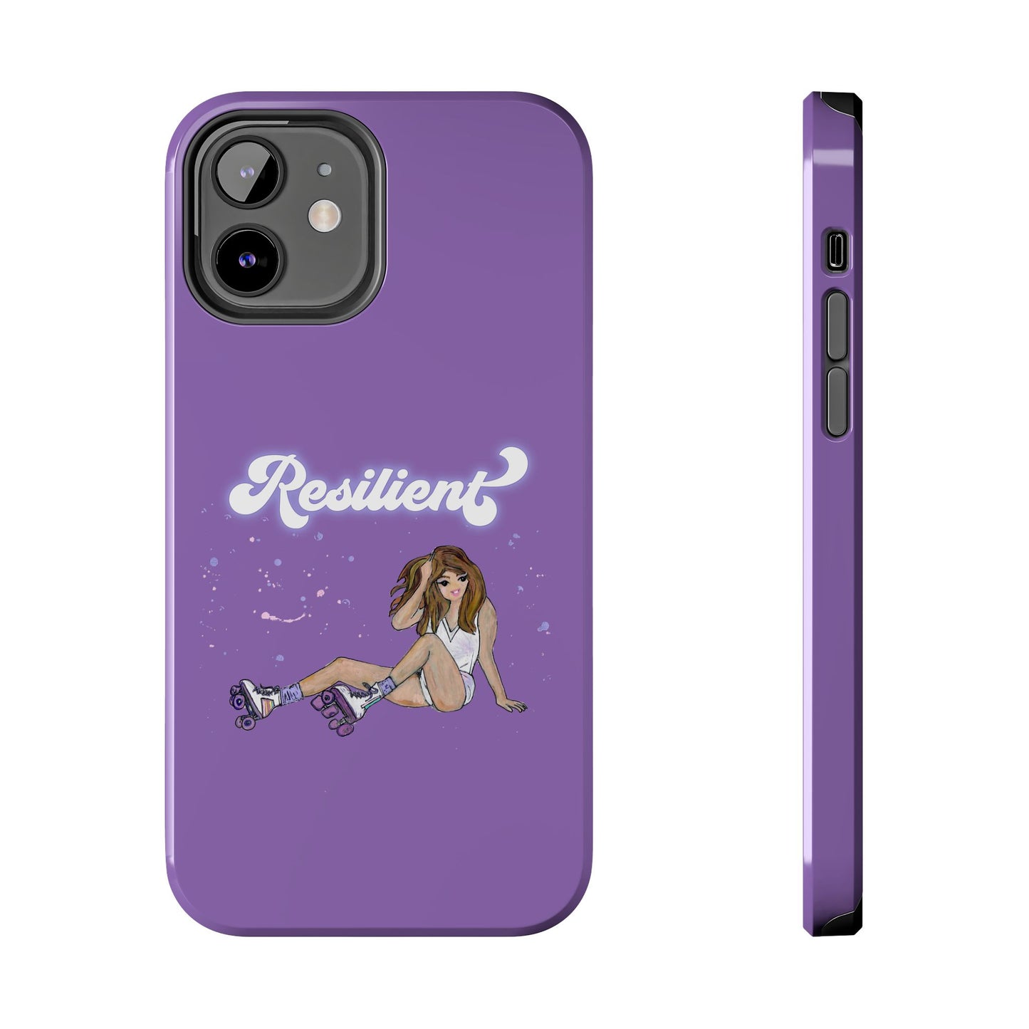 Resilient - Purple Tough Phone Case