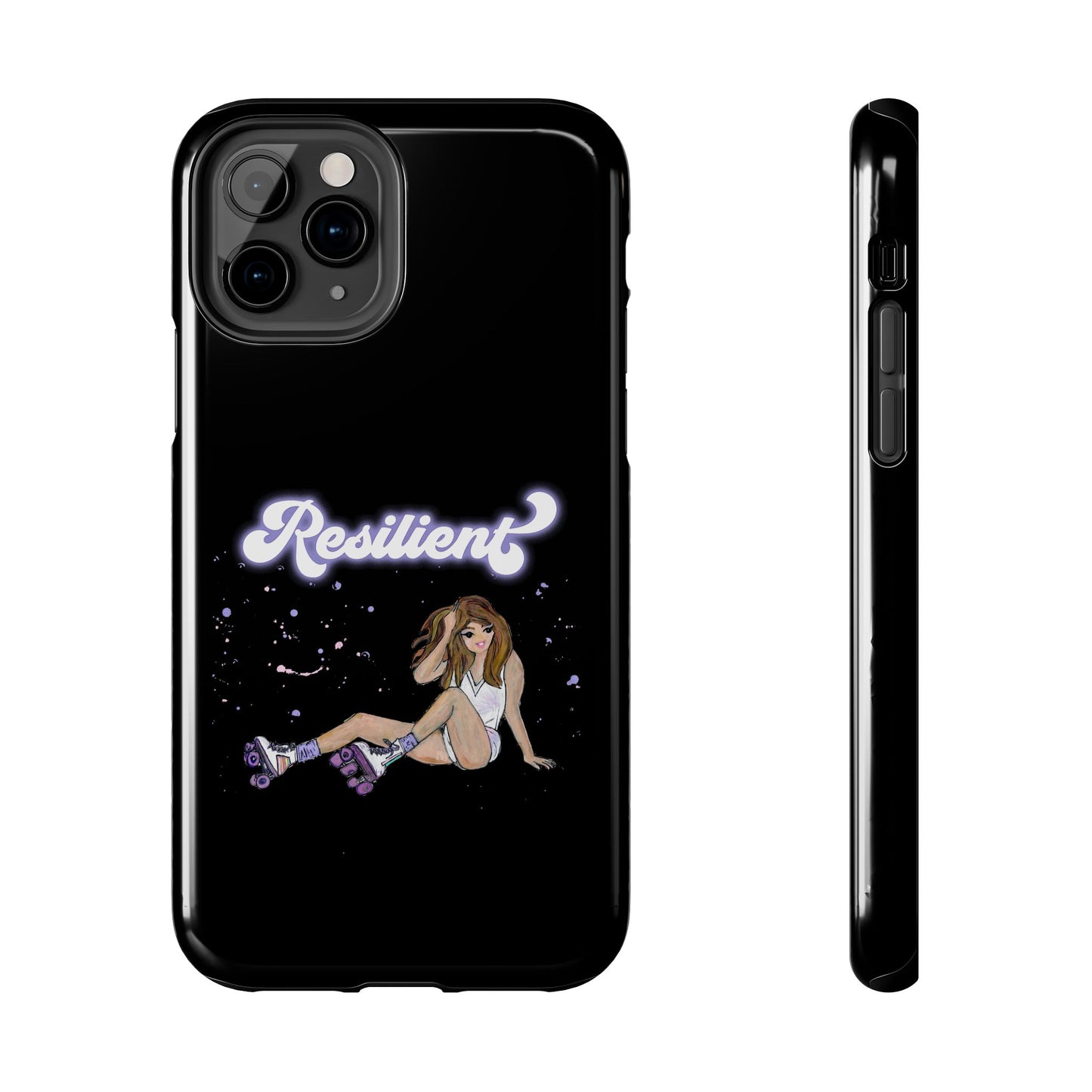 Resilient - Black Tough Phone Case
