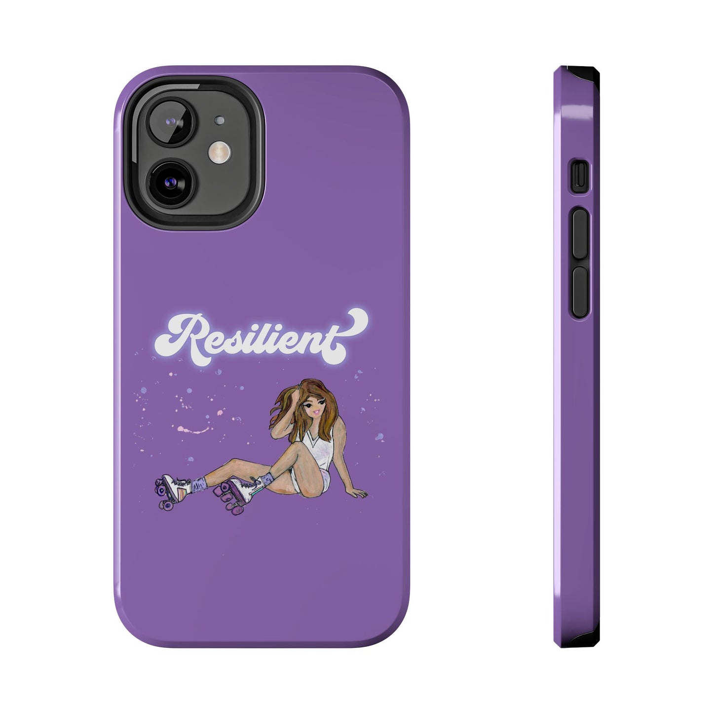 Resilient - Purple Tough Phone Case