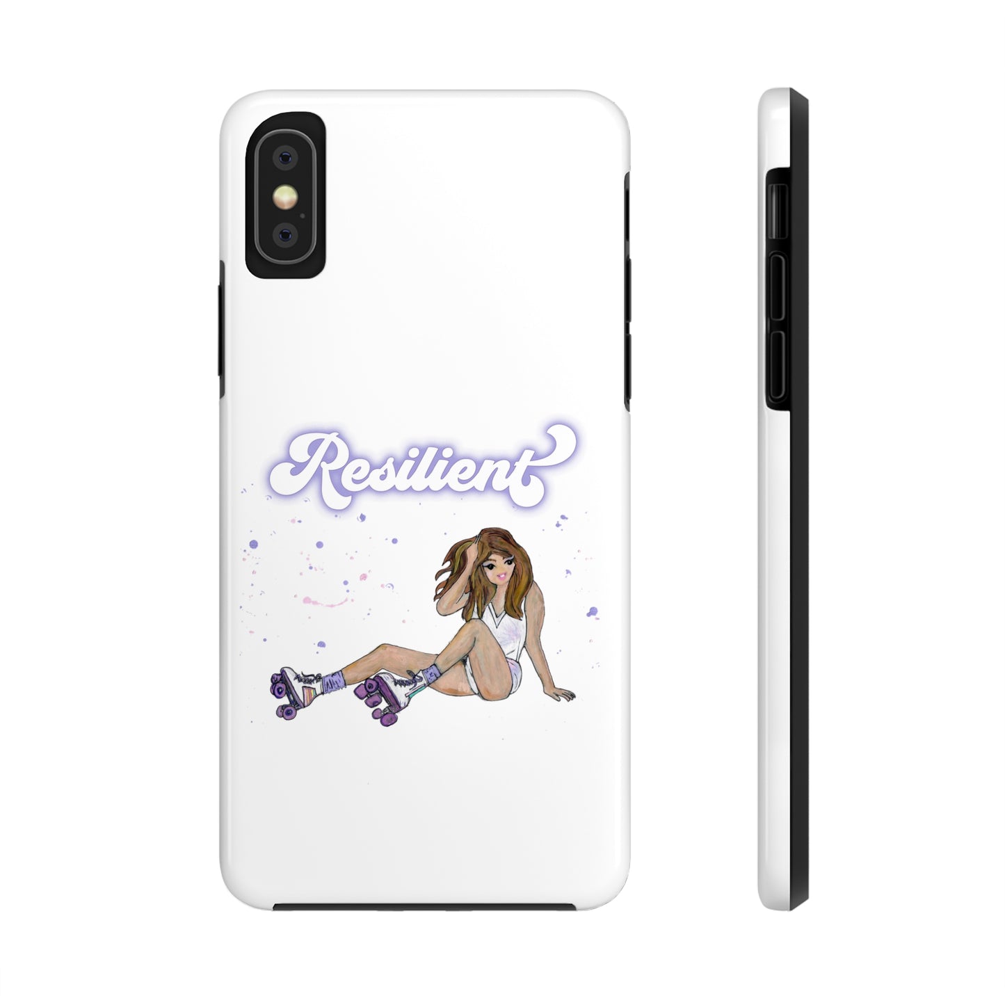 Resilient - White Tough Phone Case