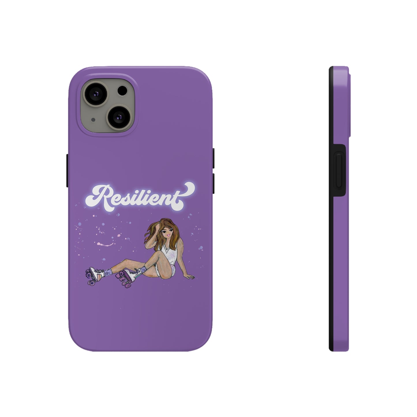 Resilient - Purple Tough Phone Case