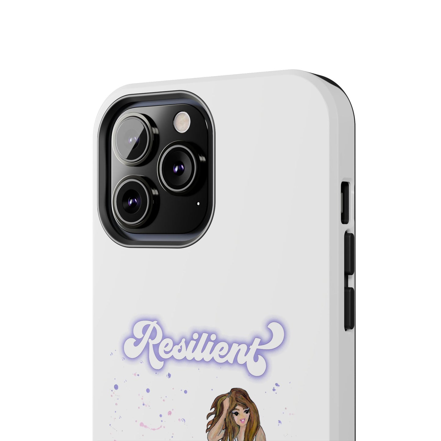Resilient - White Tough Phone Case