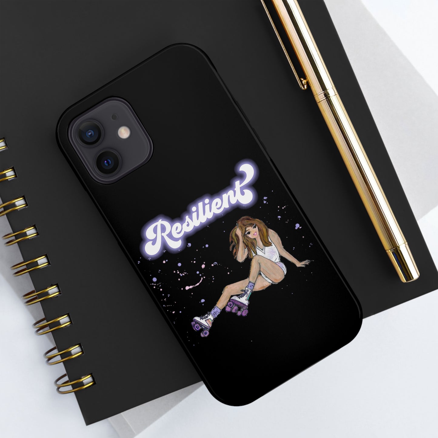 Resilient - Black Tough Phone Case