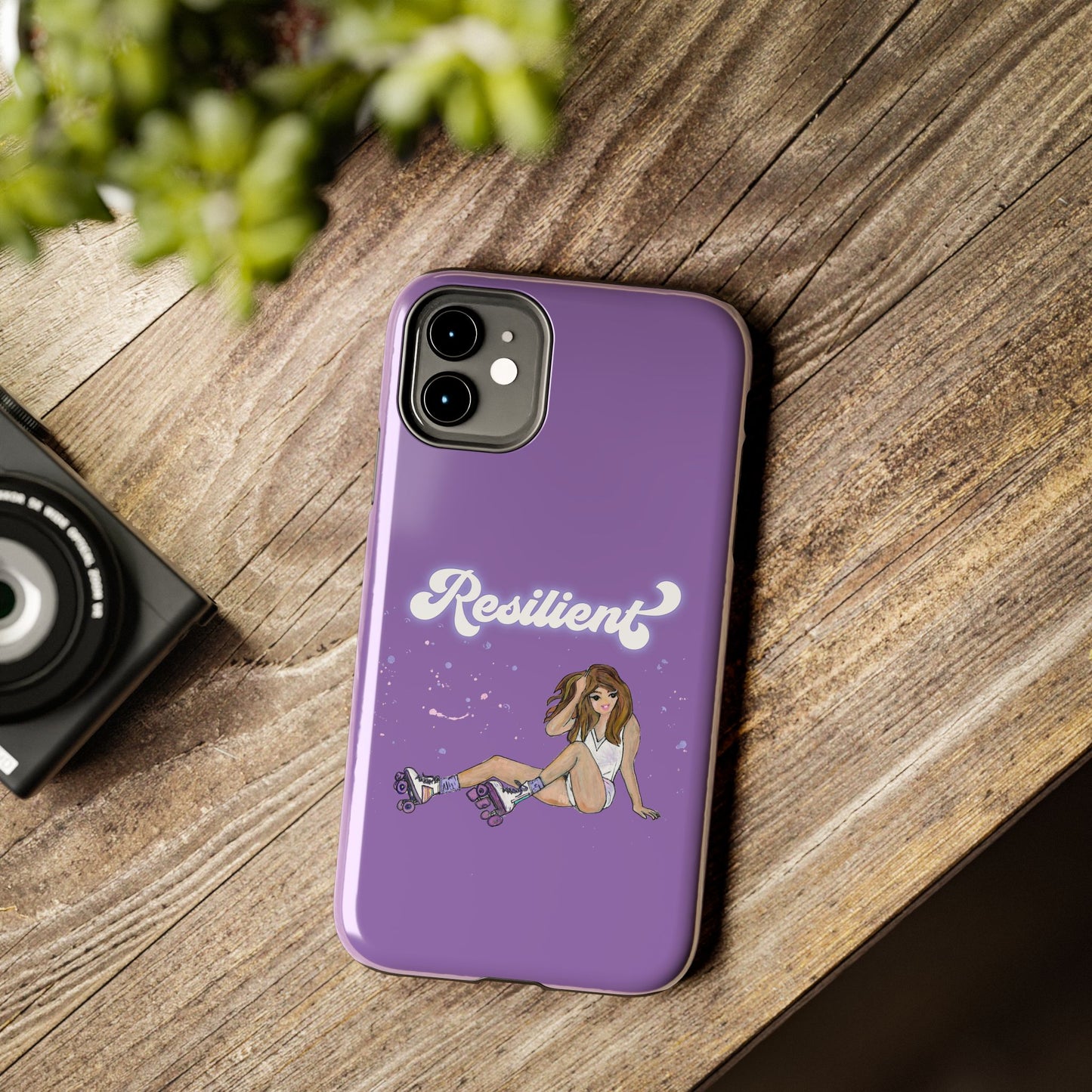 Resilient - Purple Tough Phone Case