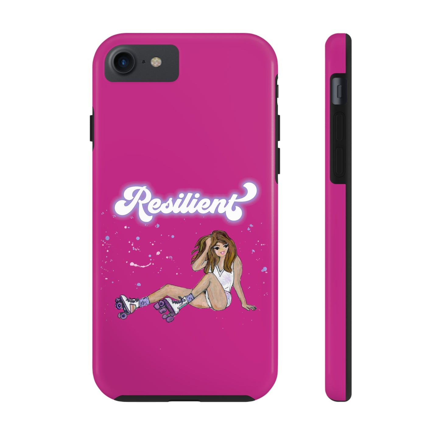 Resilient - Magenta Tough Phone Case