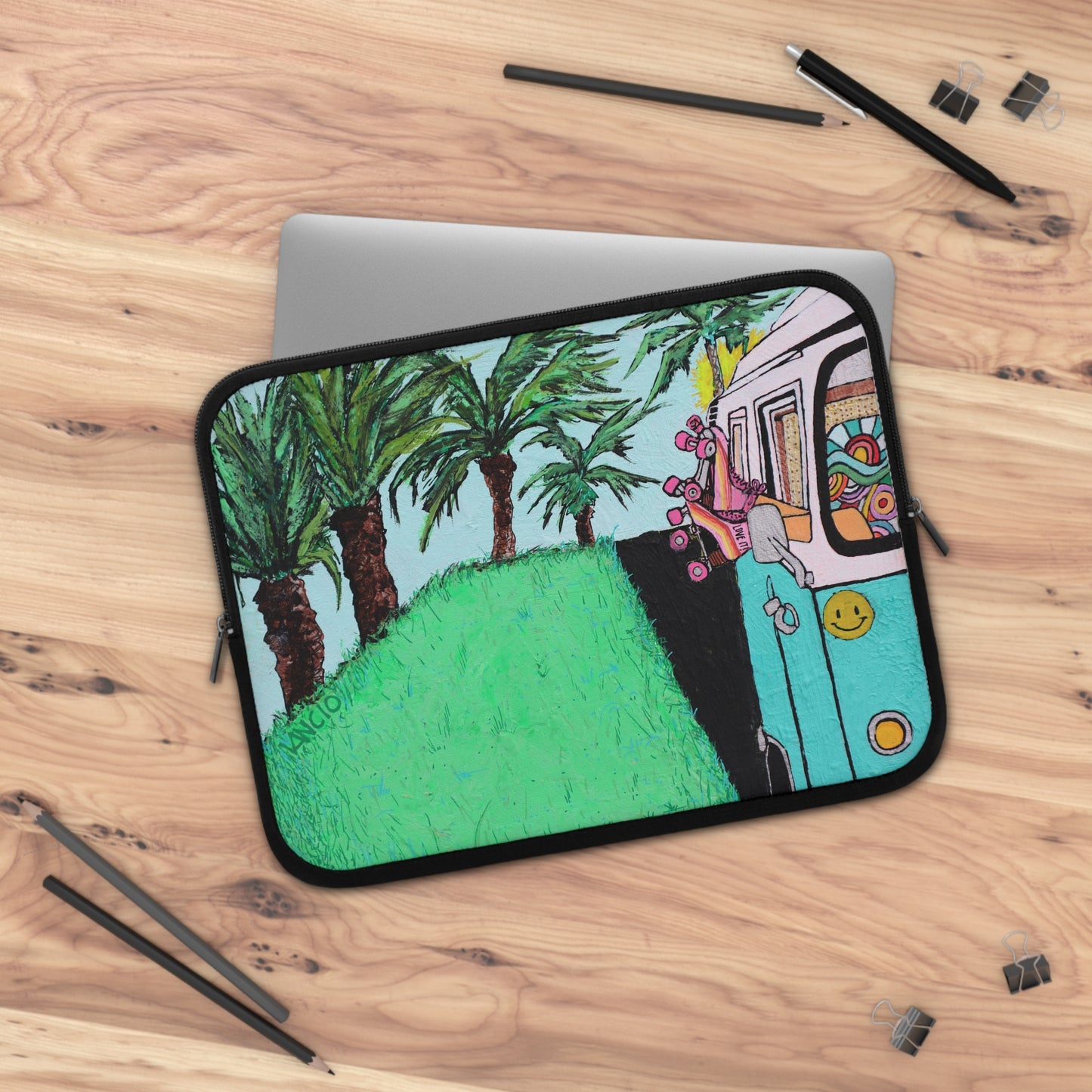 Roller Roadtripin' Laptop Sleeve