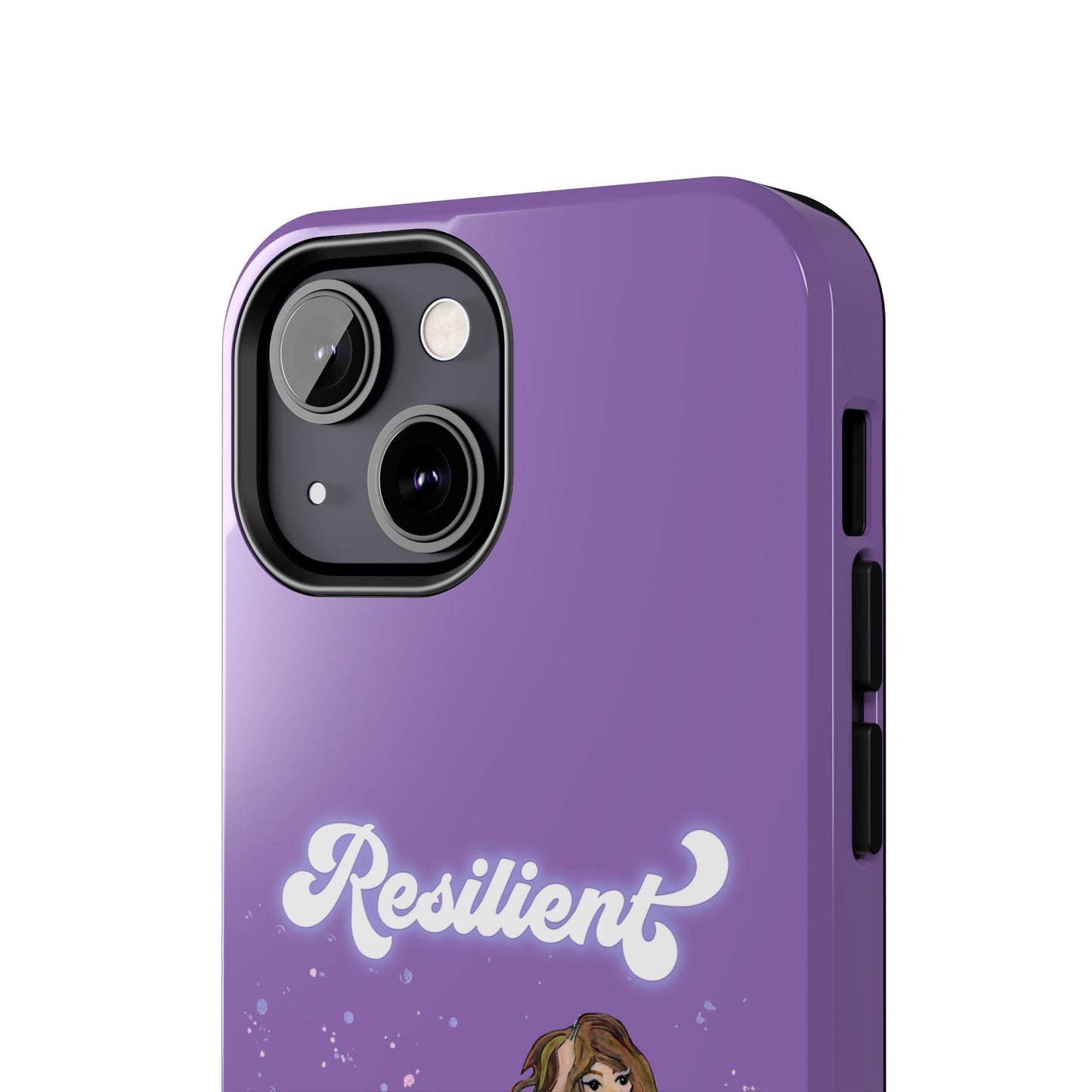 Resilient - Purple Tough Phone Case