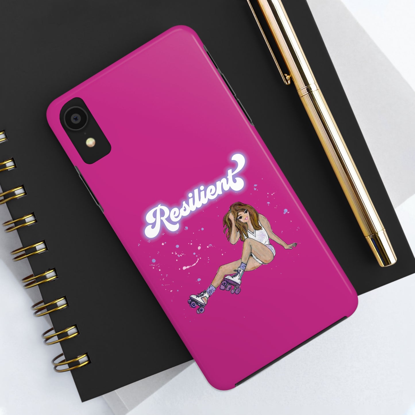 Resilient - Magenta Tough Phone Case