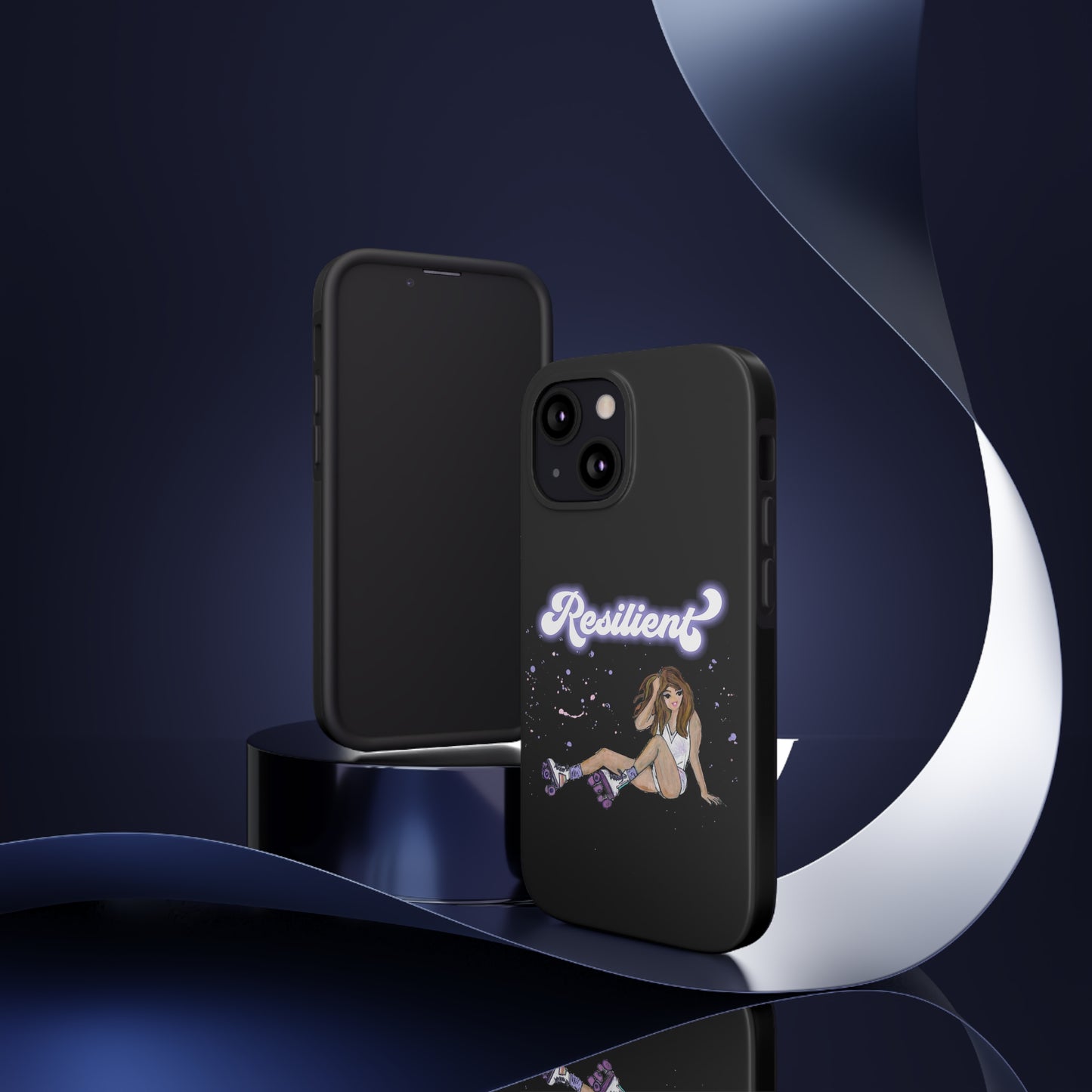 Resilient - Black Tough Phone Case