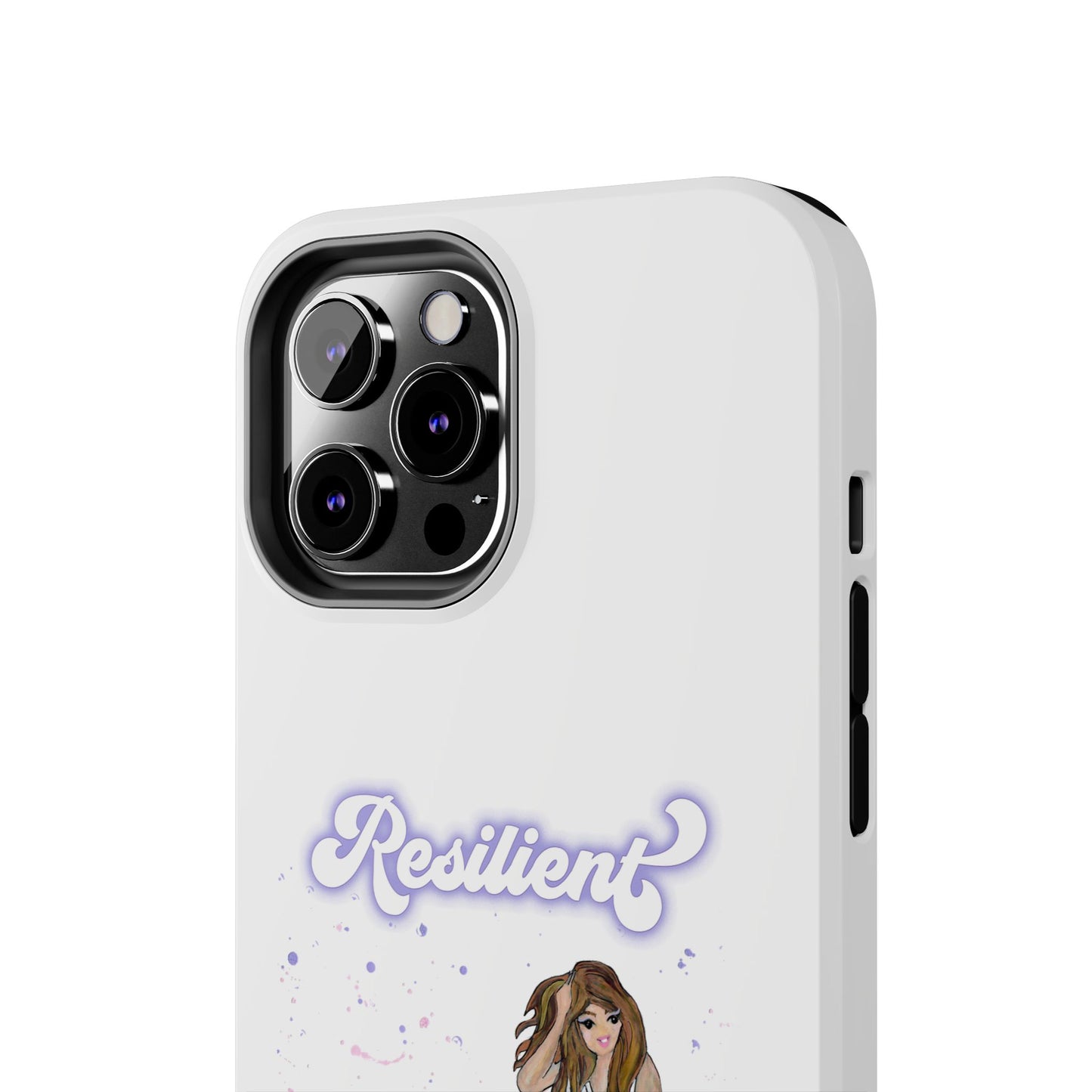 Resilient - White Tough Phone Case