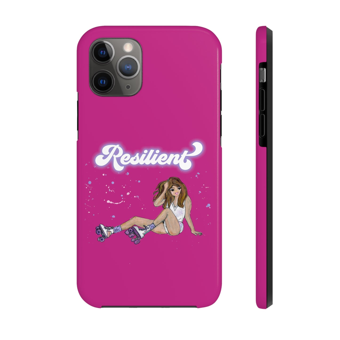 Resilient - Magenta Tough Phone Case