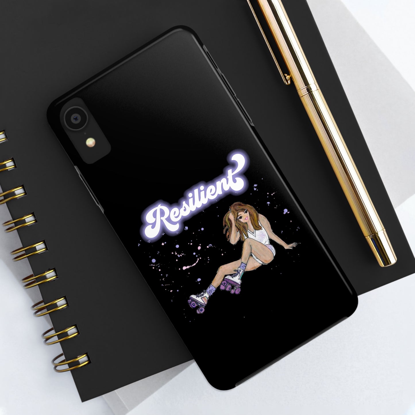 Resilient - Black Tough Phone Case