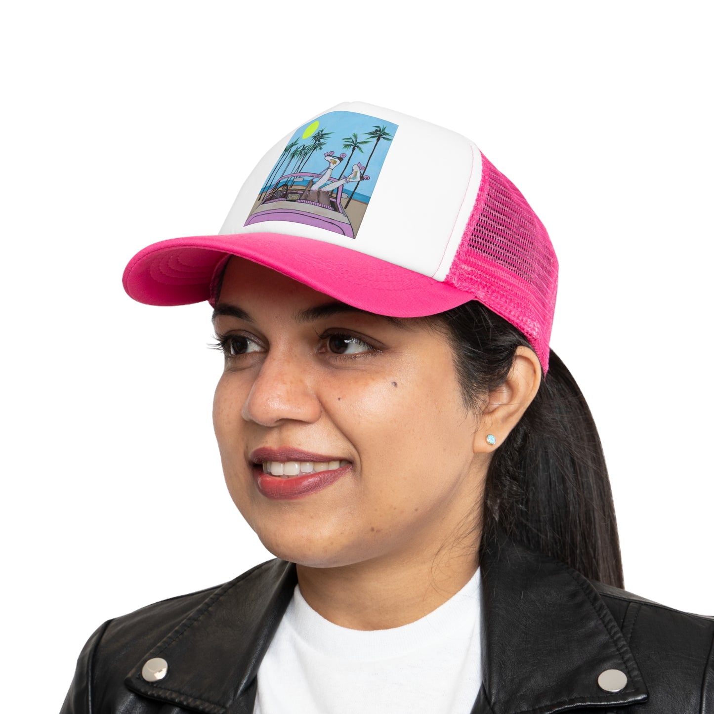 Beach Day Mesh Cap