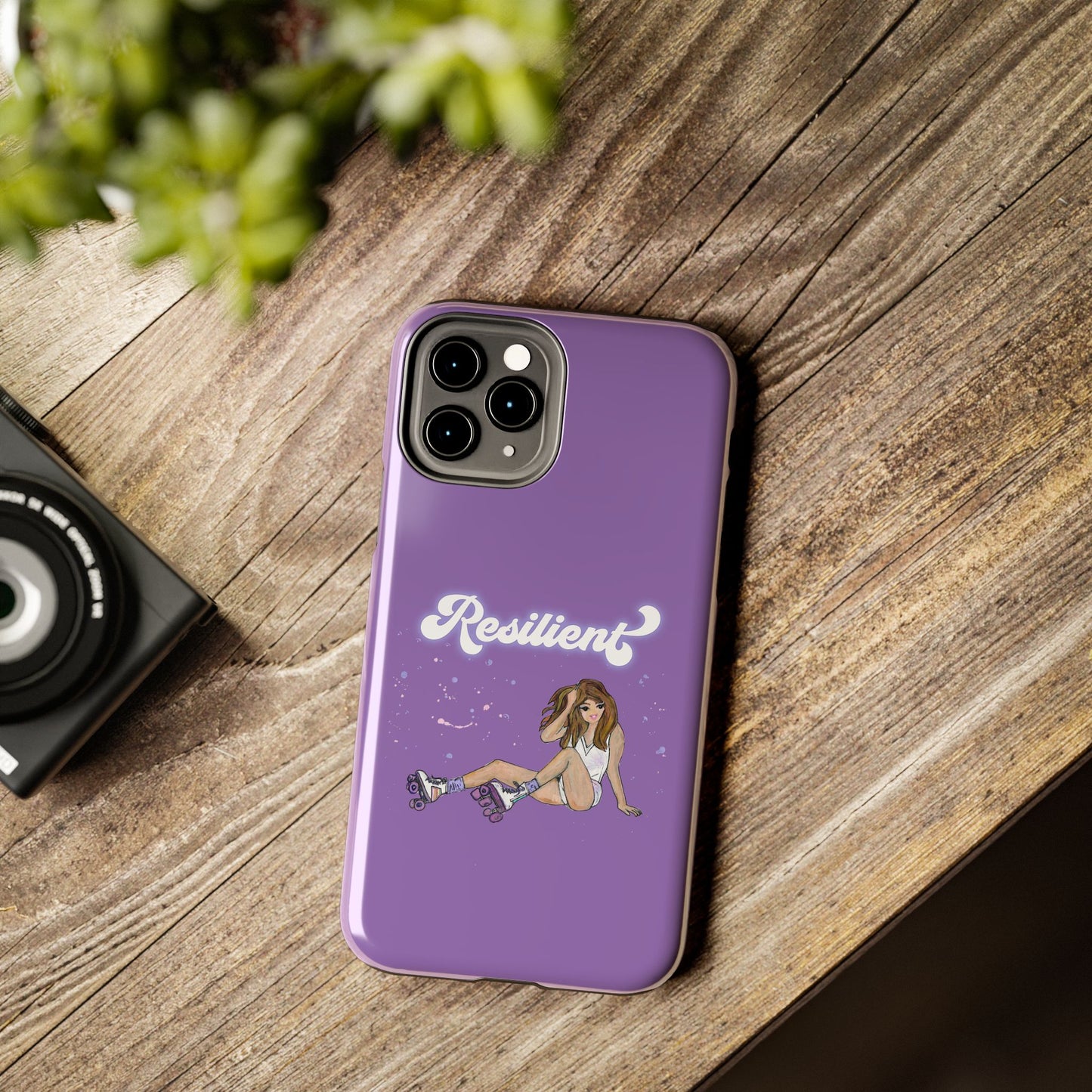 Resilient - Purple Tough Phone Case