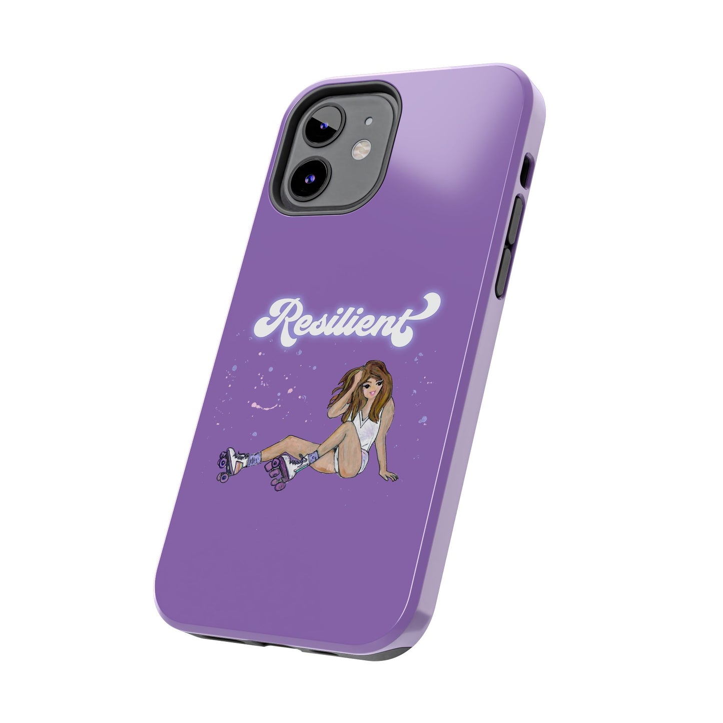 Resilient - Purple Tough Phone Case