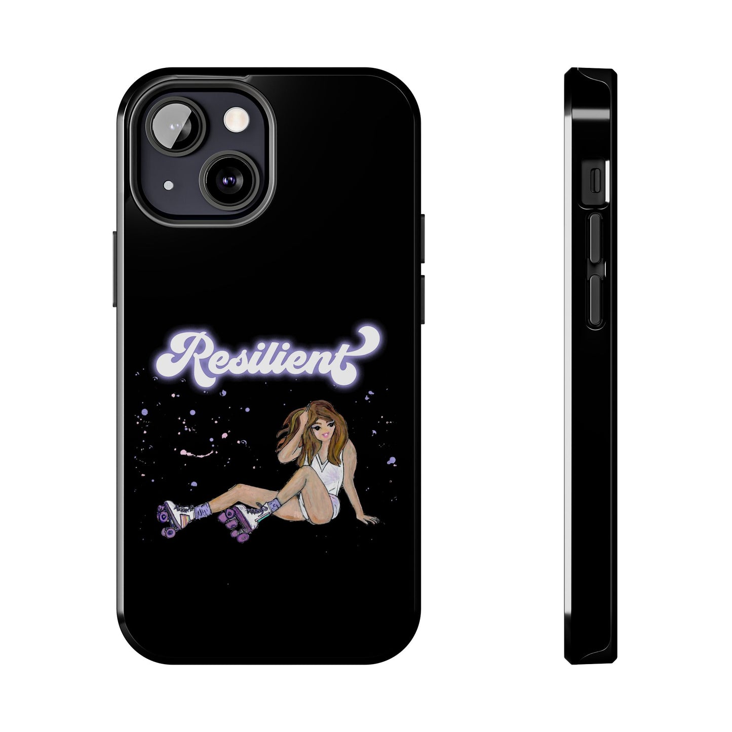 Resilient - Black Tough Phone Case
