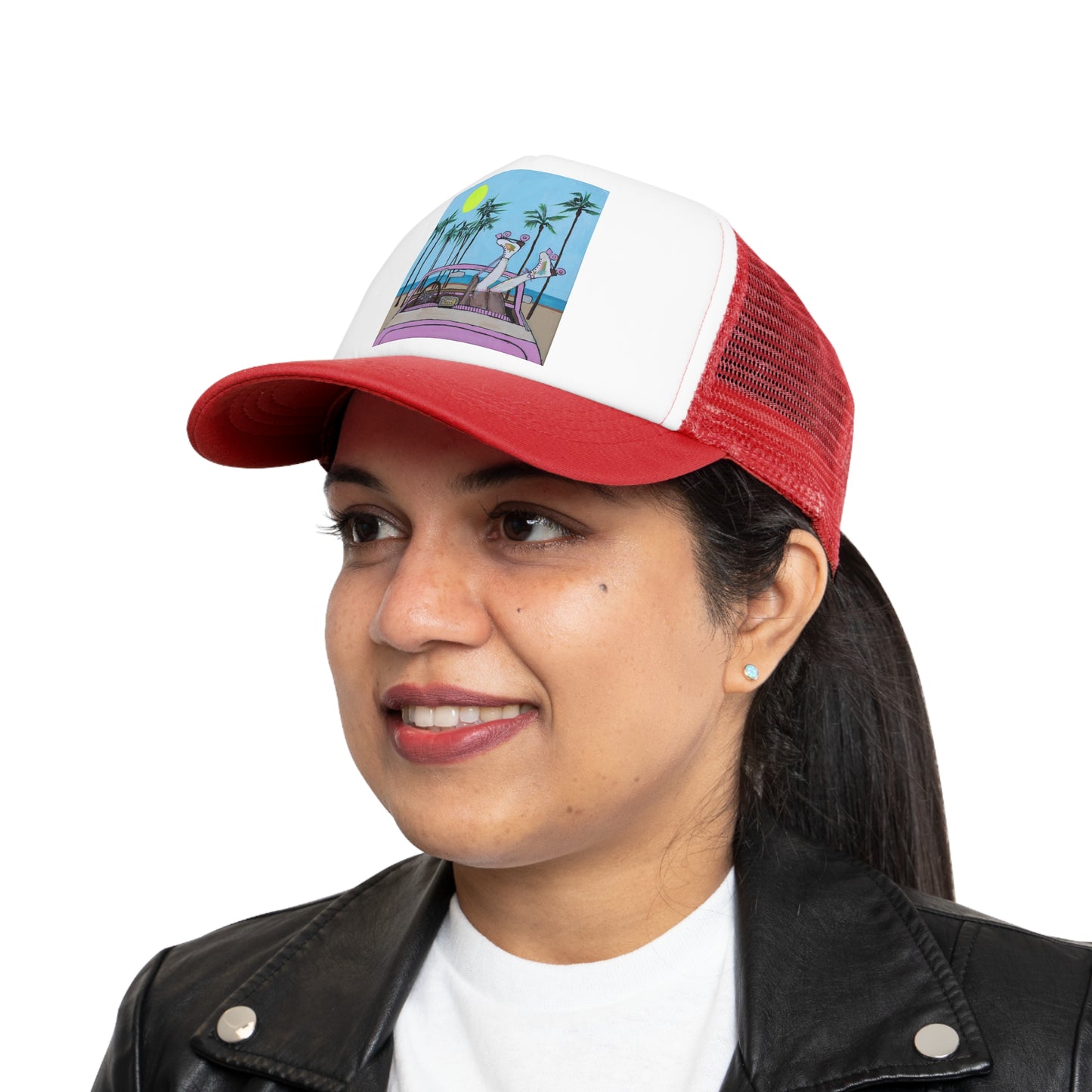 Beach Day Mesh Cap