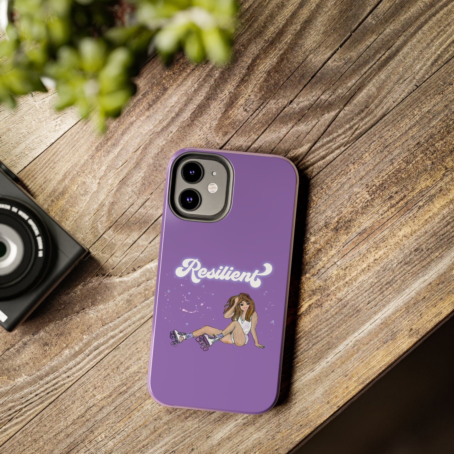 Resilient - Purple Tough Phone Case