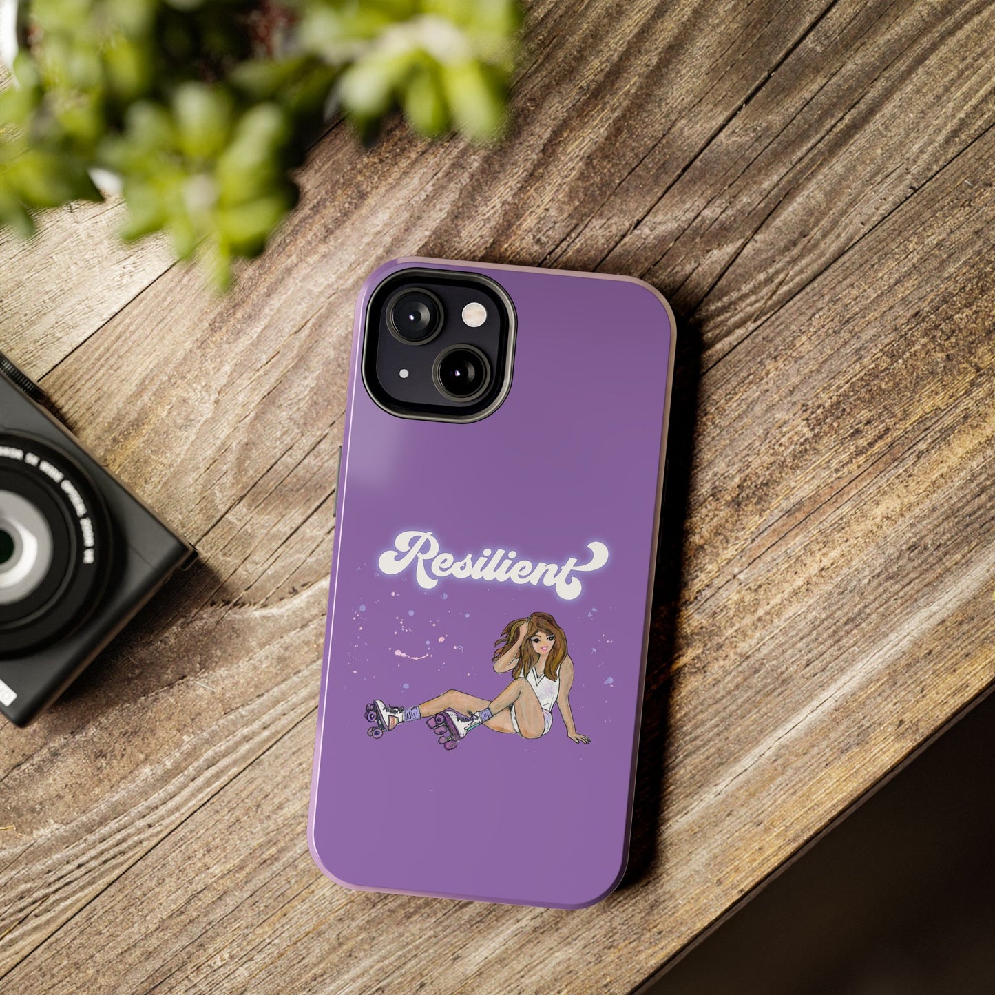 Resilient - Purple Tough Phone Case