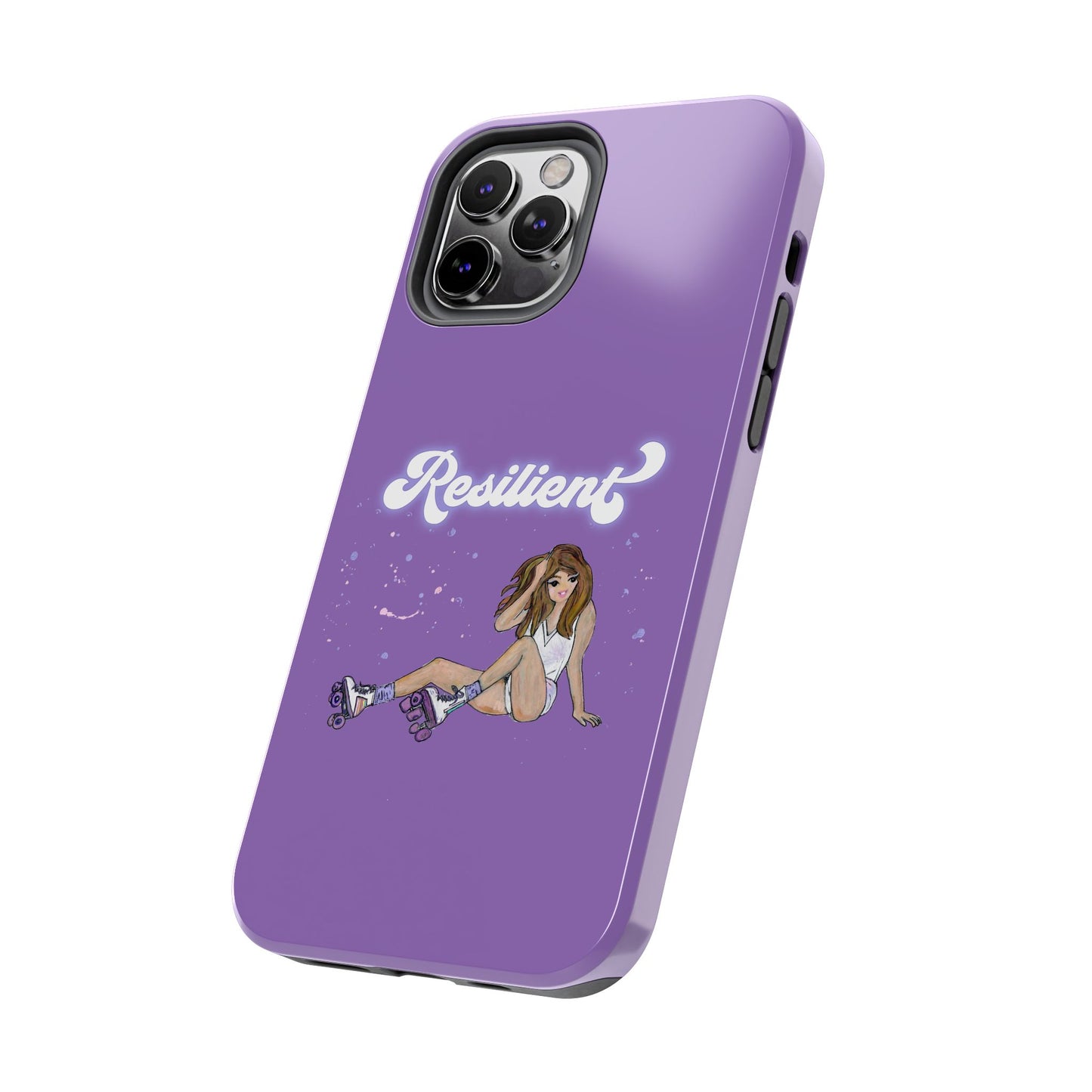 Resilient - Purple Tough Phone Case