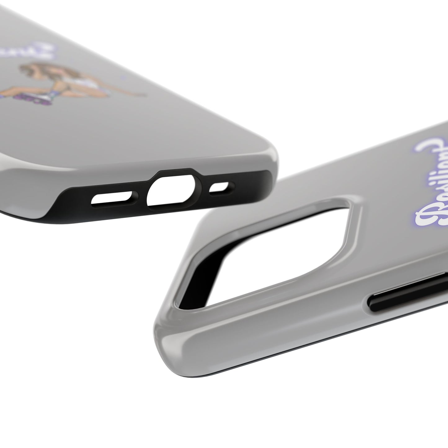 Resilient - Silvery Tough Phone Case