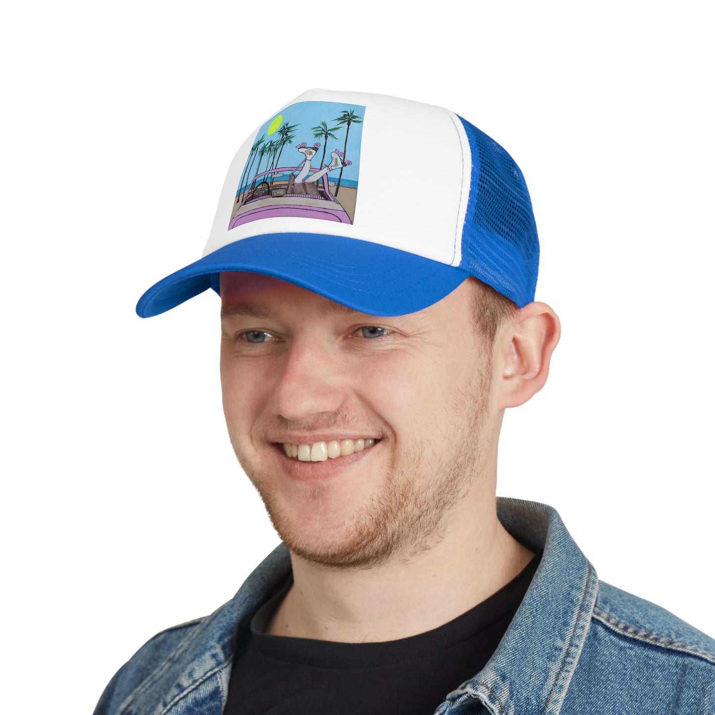 Beach Day Mesh Cap