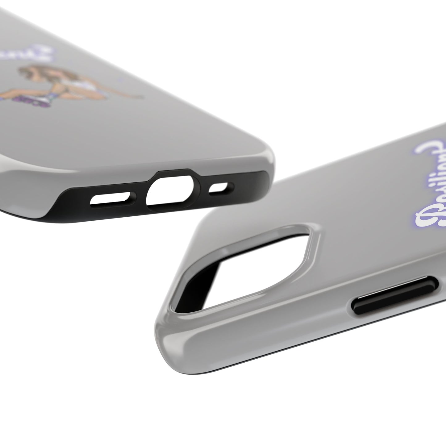 Resilient - Silvery Tough Phone Case