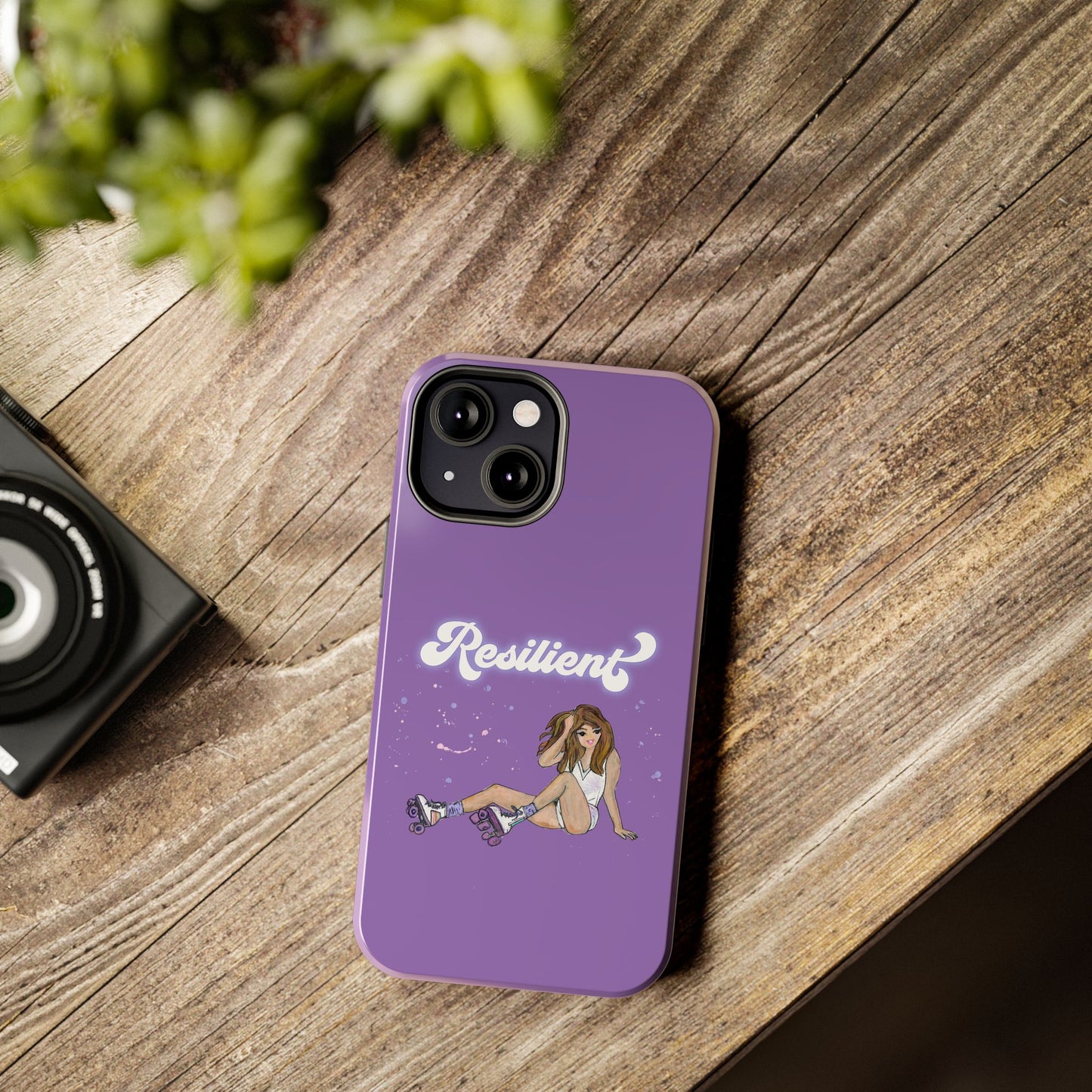 Resilient - Purple Tough Phone Case