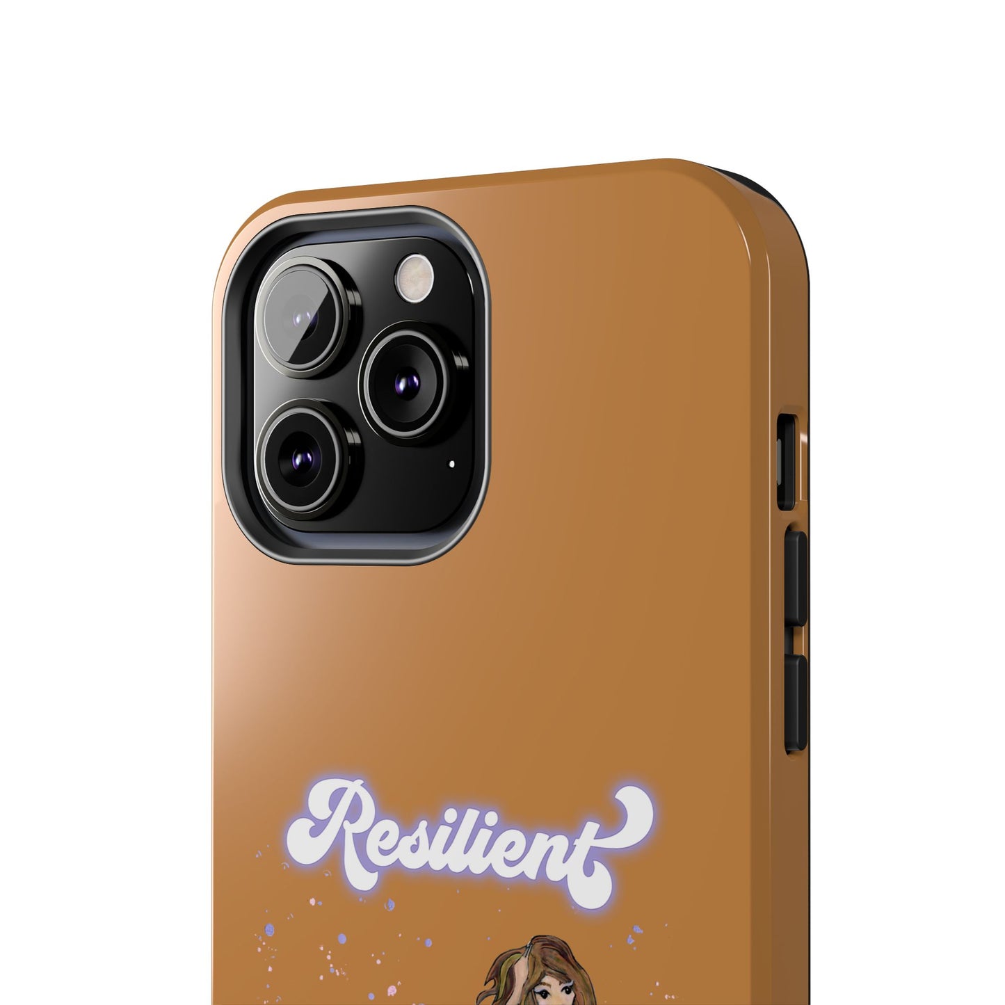 Resilient - Vintage Golden Brown Tough Phone Case