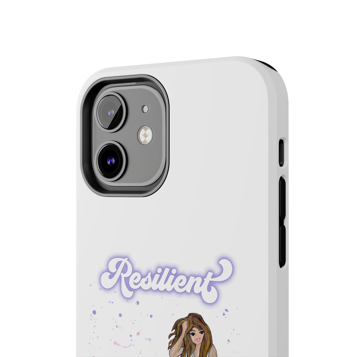 Resilient - White Tough Phone Case