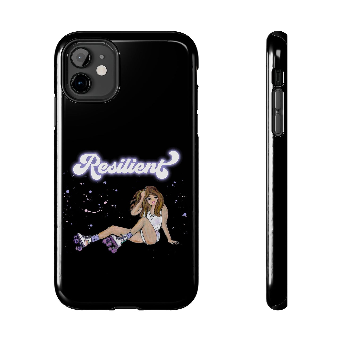 Resilient - Black Tough Phone Case