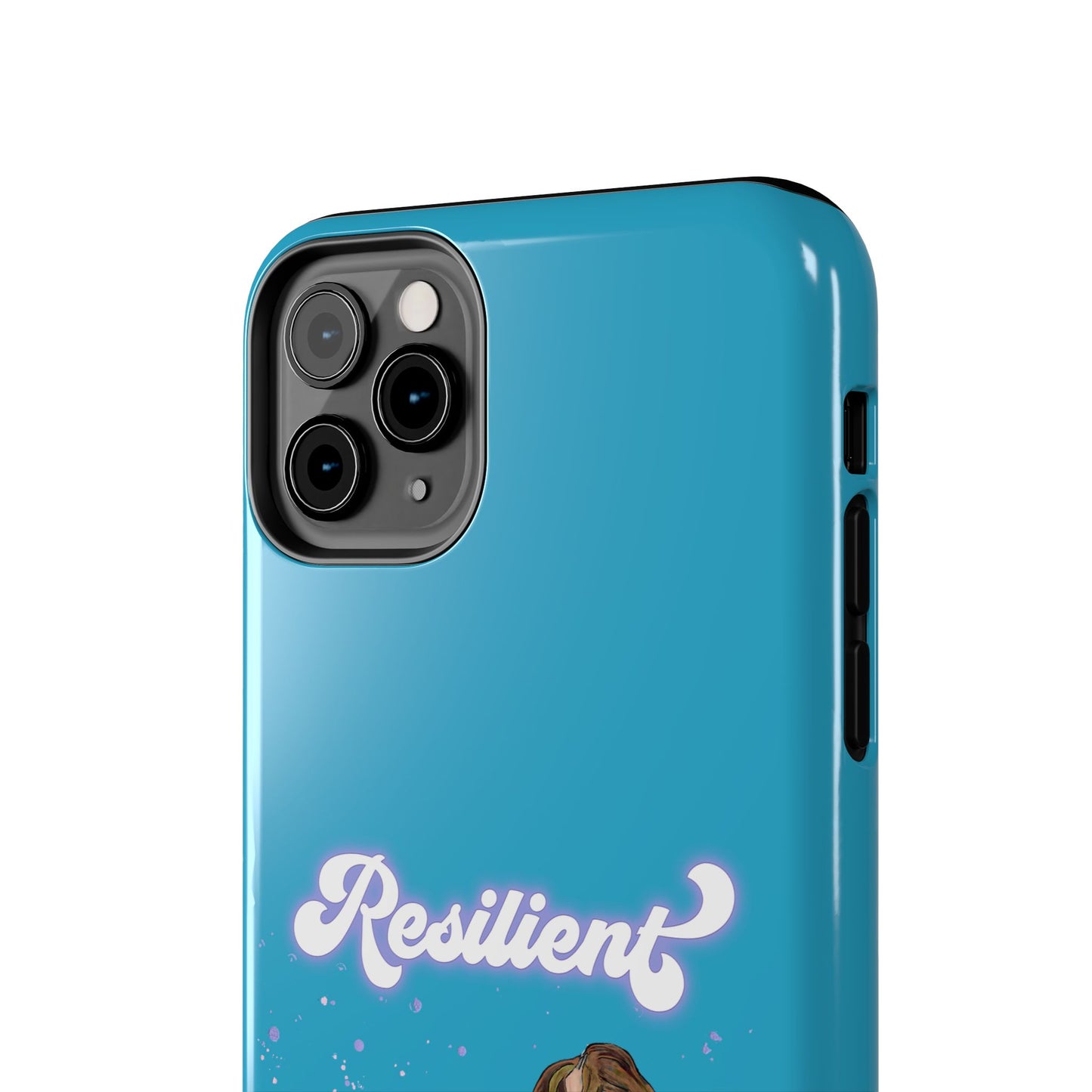 Resilient - Turquoise Tough Phone Case