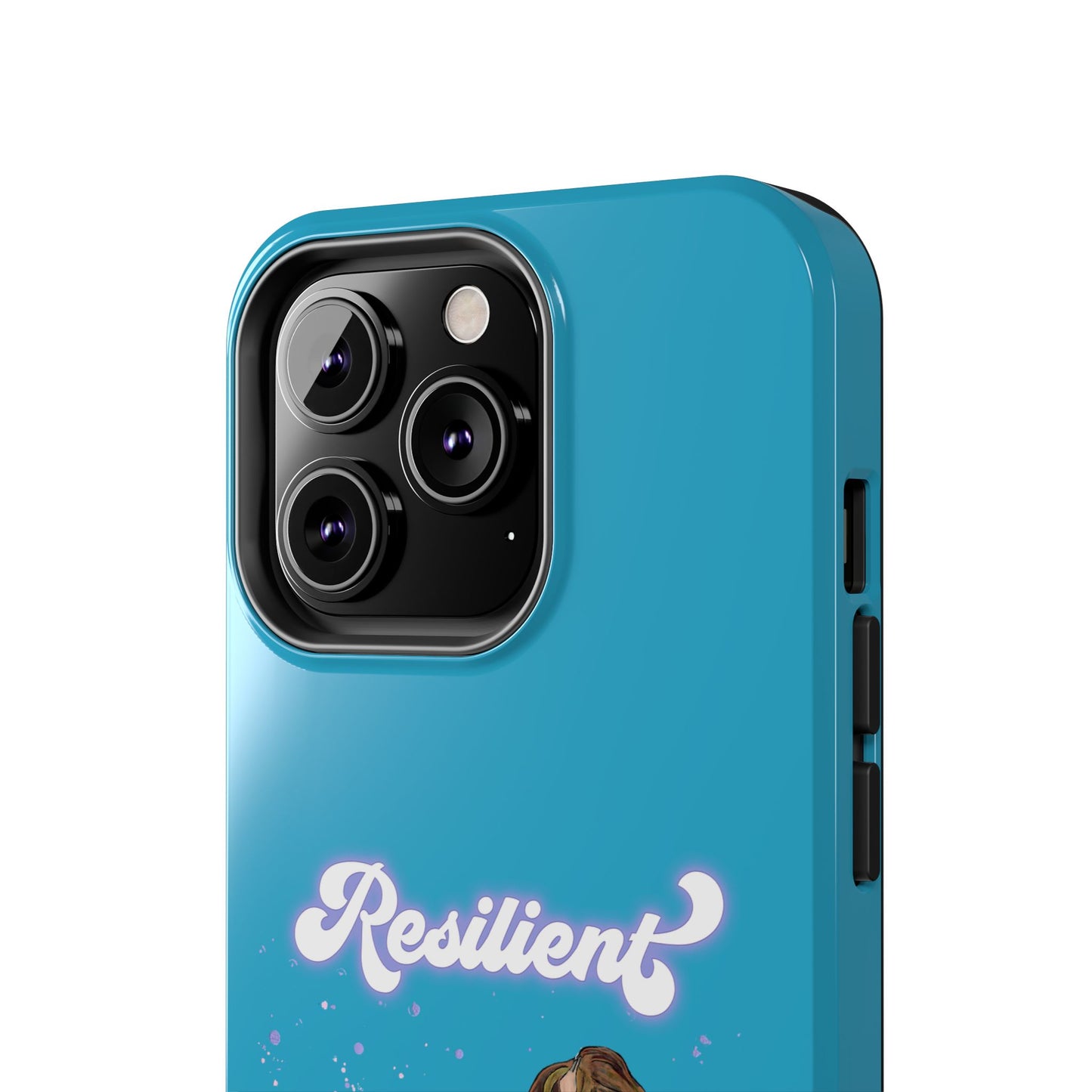 Resilient - Turquoise Tough Phone Case
