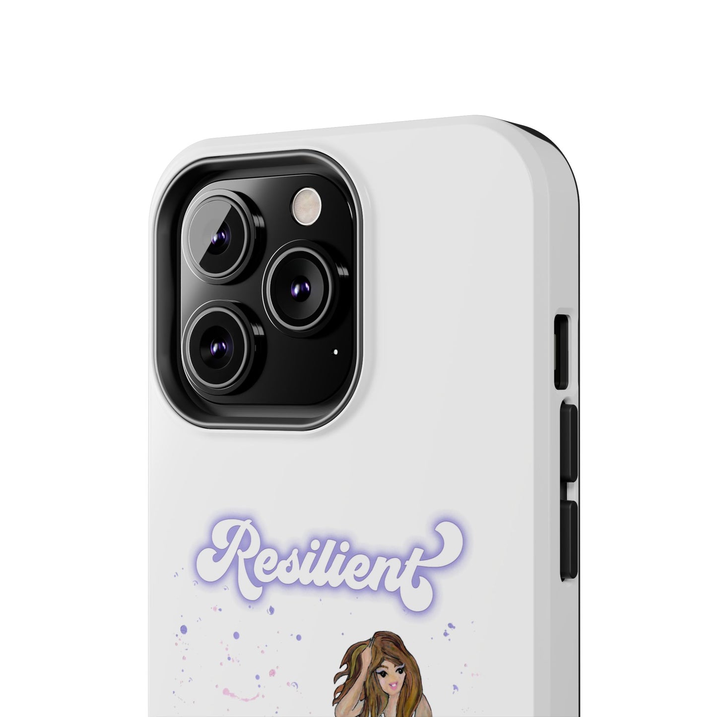 Resilient - White Tough Phone Case