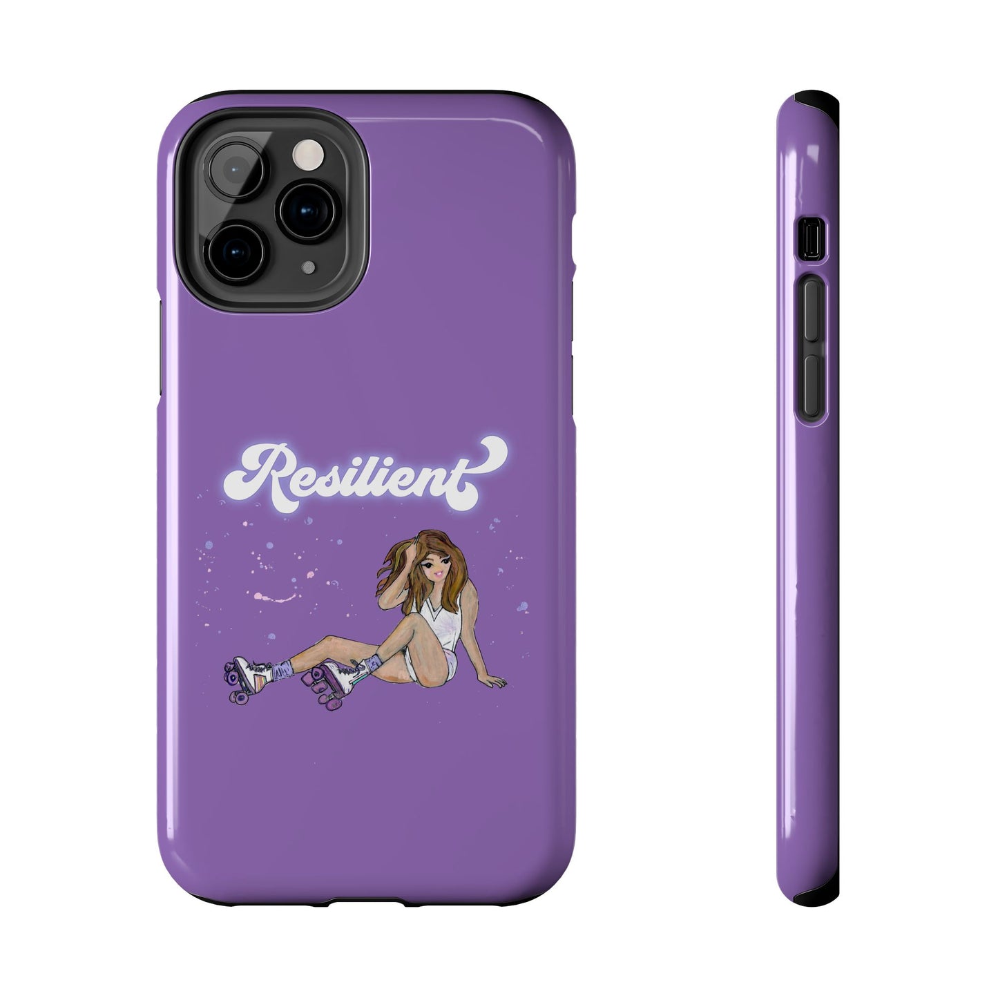 Resilient - Purple Tough Phone Case